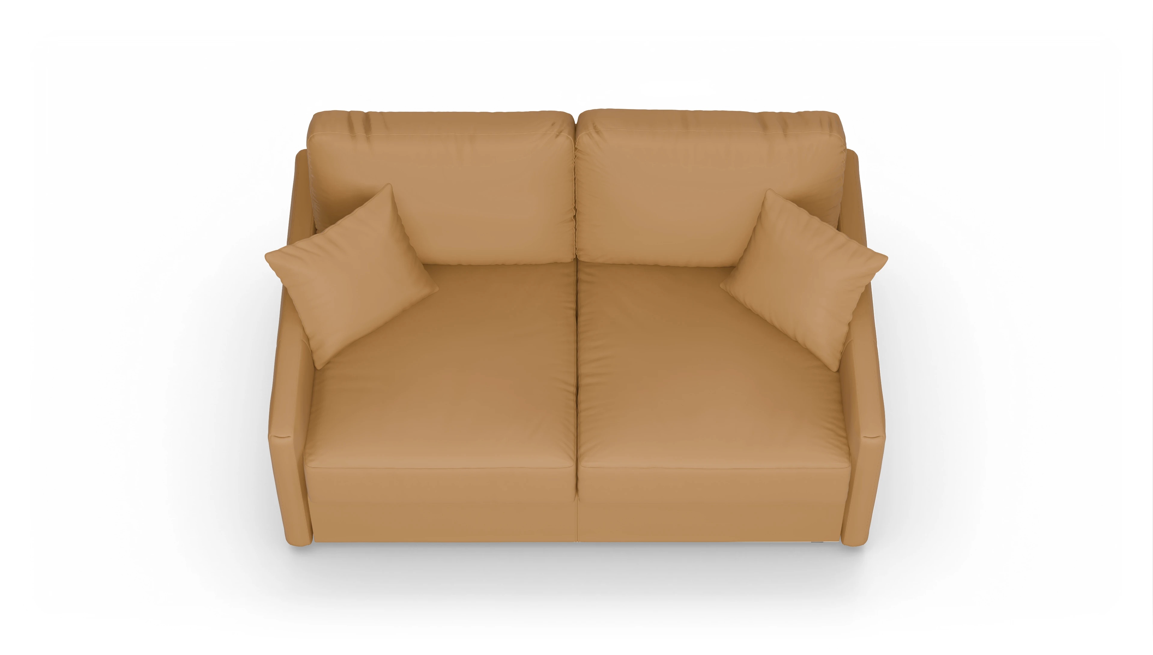 Ansicht des Produktes Karlstad 2-Sitzer in Leder braun