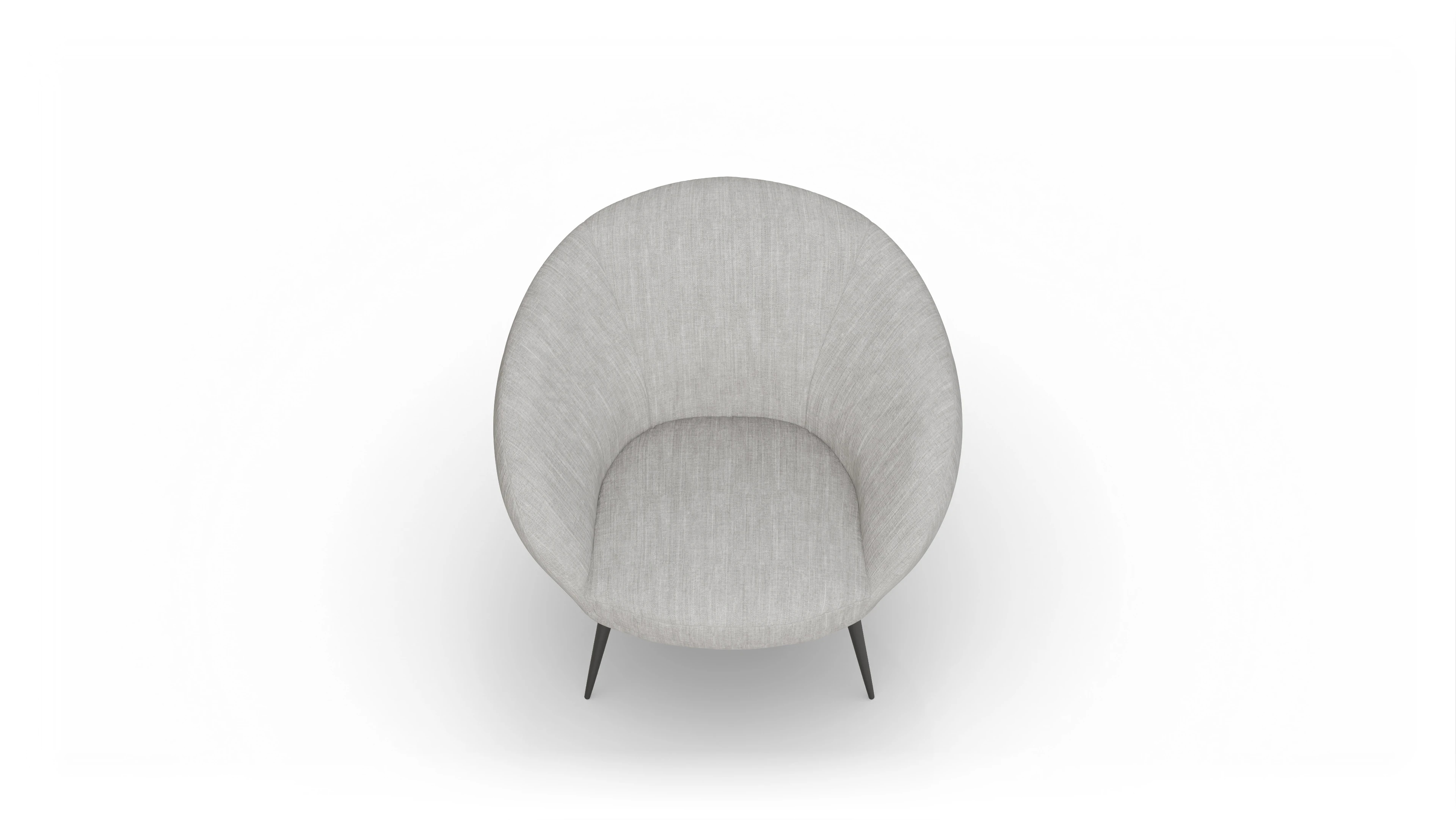 Ansicht des Produktes Noale Sessel in Stoff beige