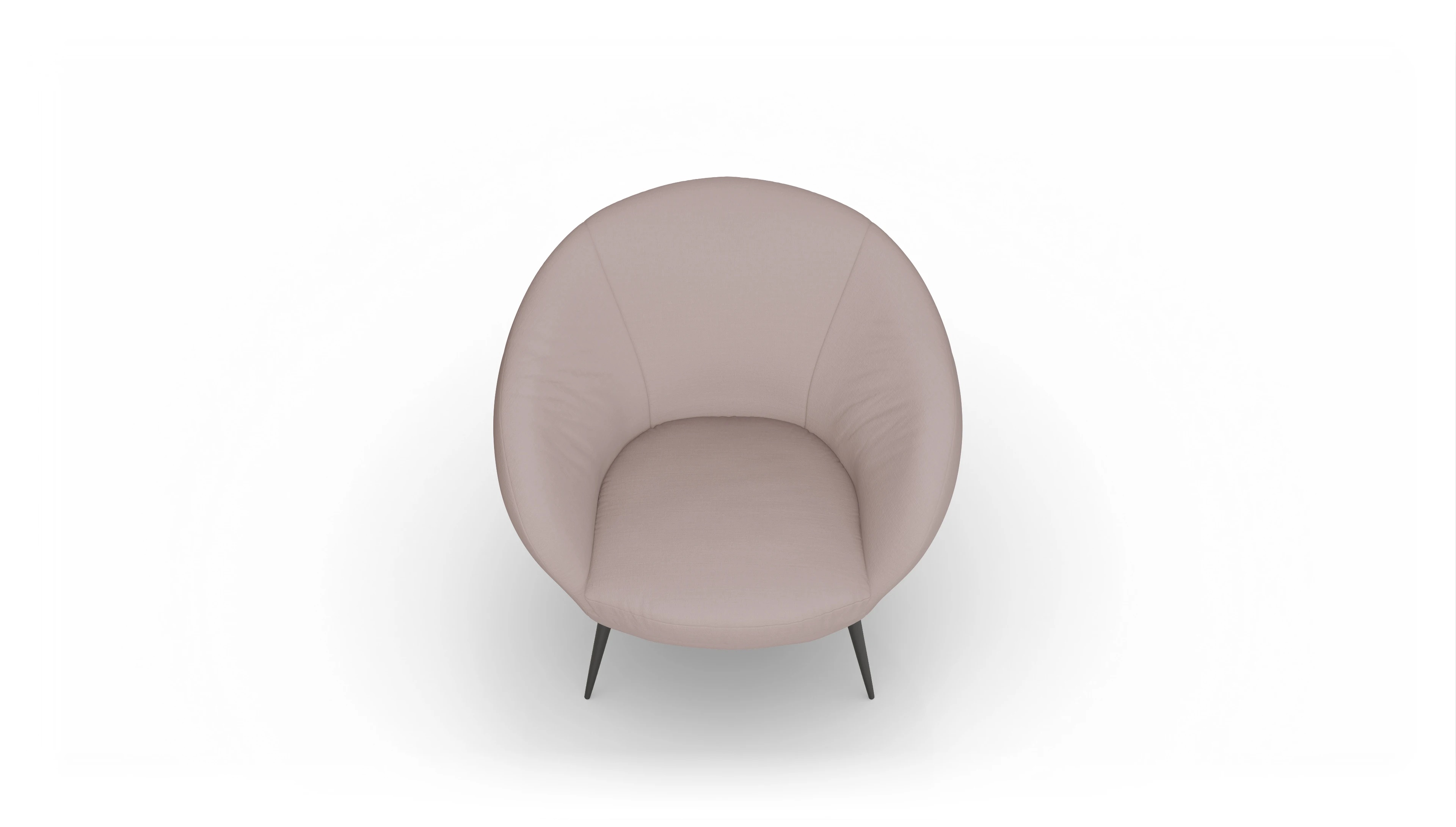 Ansicht des Produktes Noale Sessel in Stoff beige
