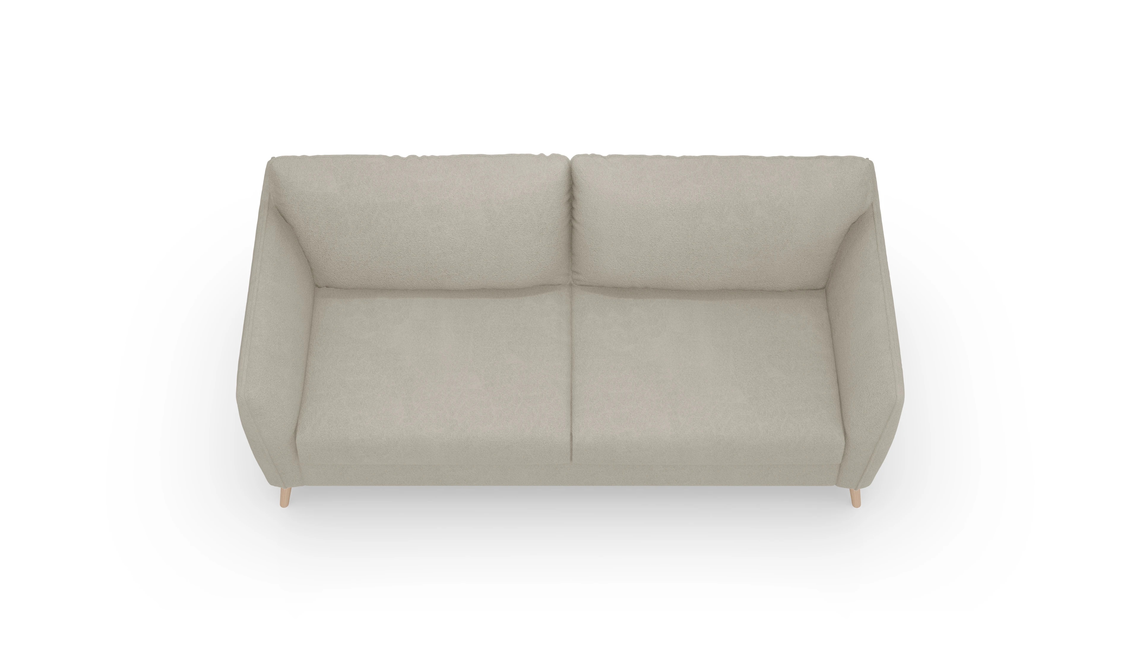 Schlafsofa Eriksen Ansicht des Produktes Eriksen 4-Sitzer in Stoff beige