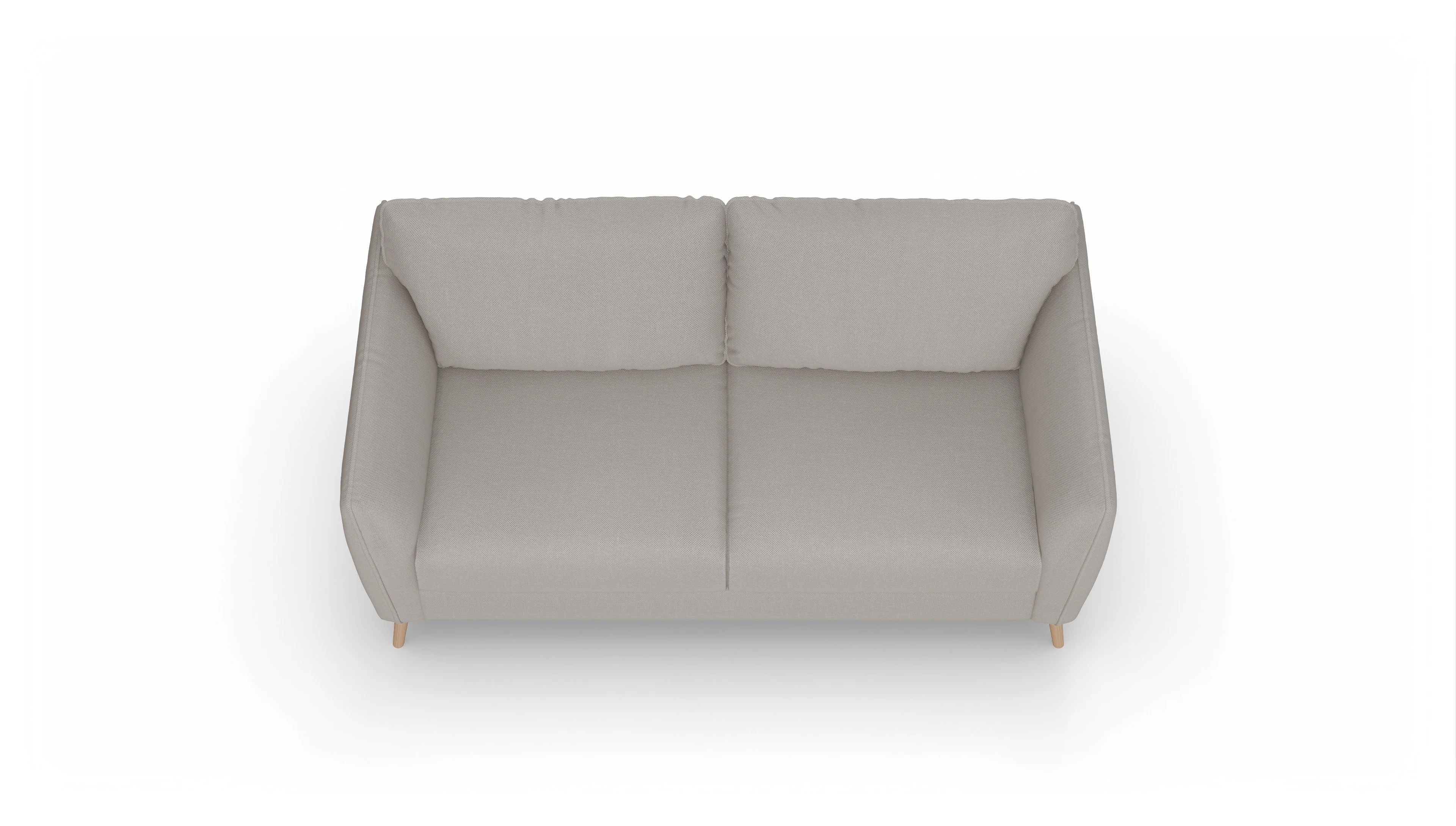 Ansicht des Produktes Eriksen 3-Sitzer in Stoff weiß