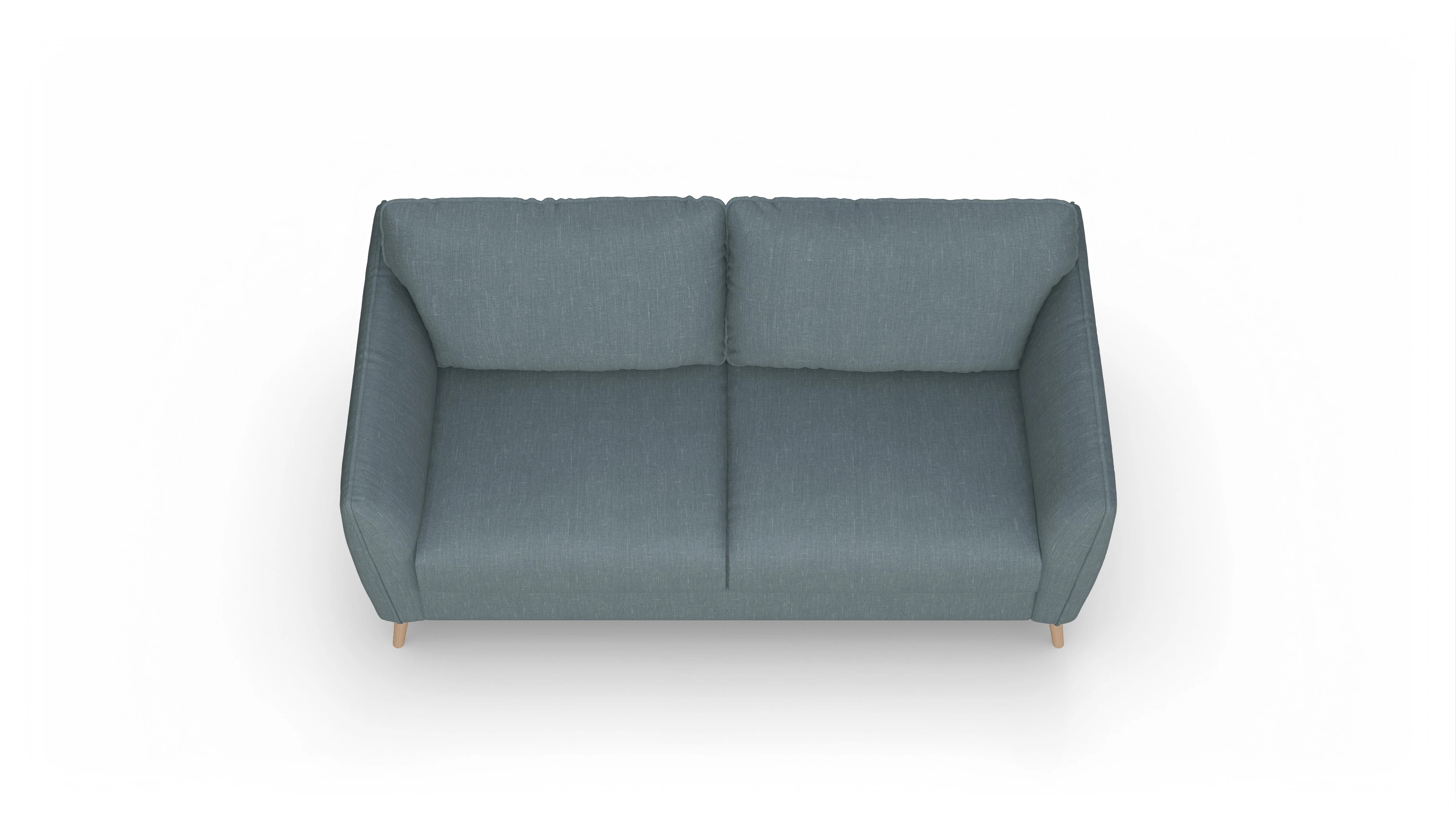 Ansicht des Produktes Eriksen 3-Sitzer in Stoff blau
