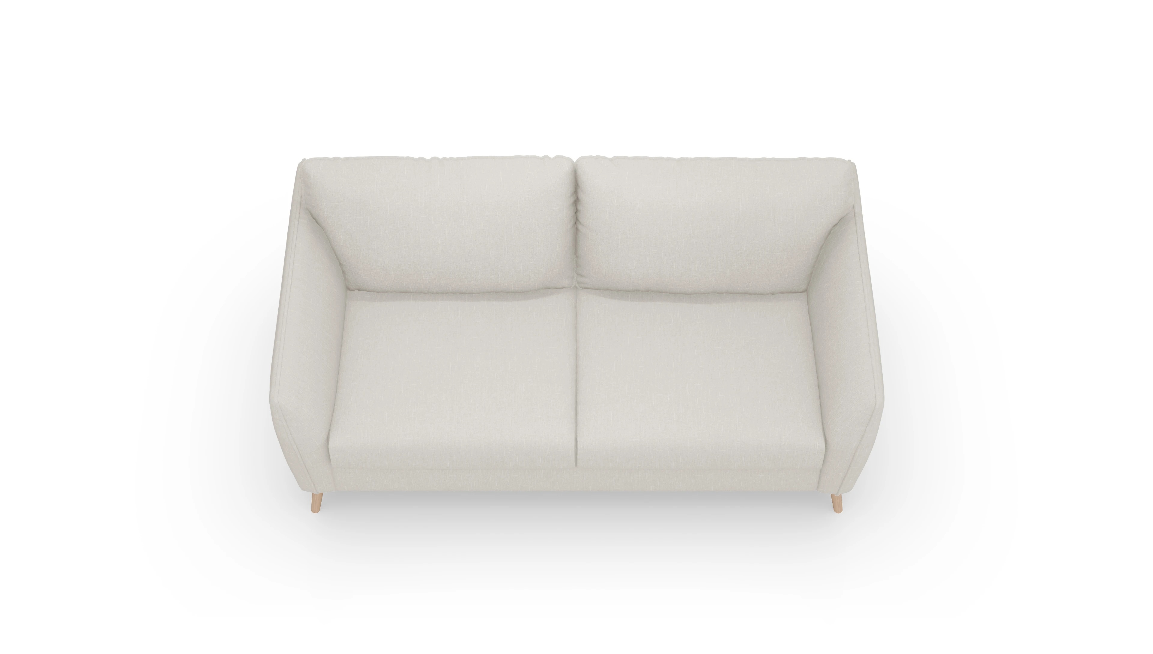 Schlafsofa Eriksen Ansicht des Produktes Eriksen 3-Sitzer in Stoff beige