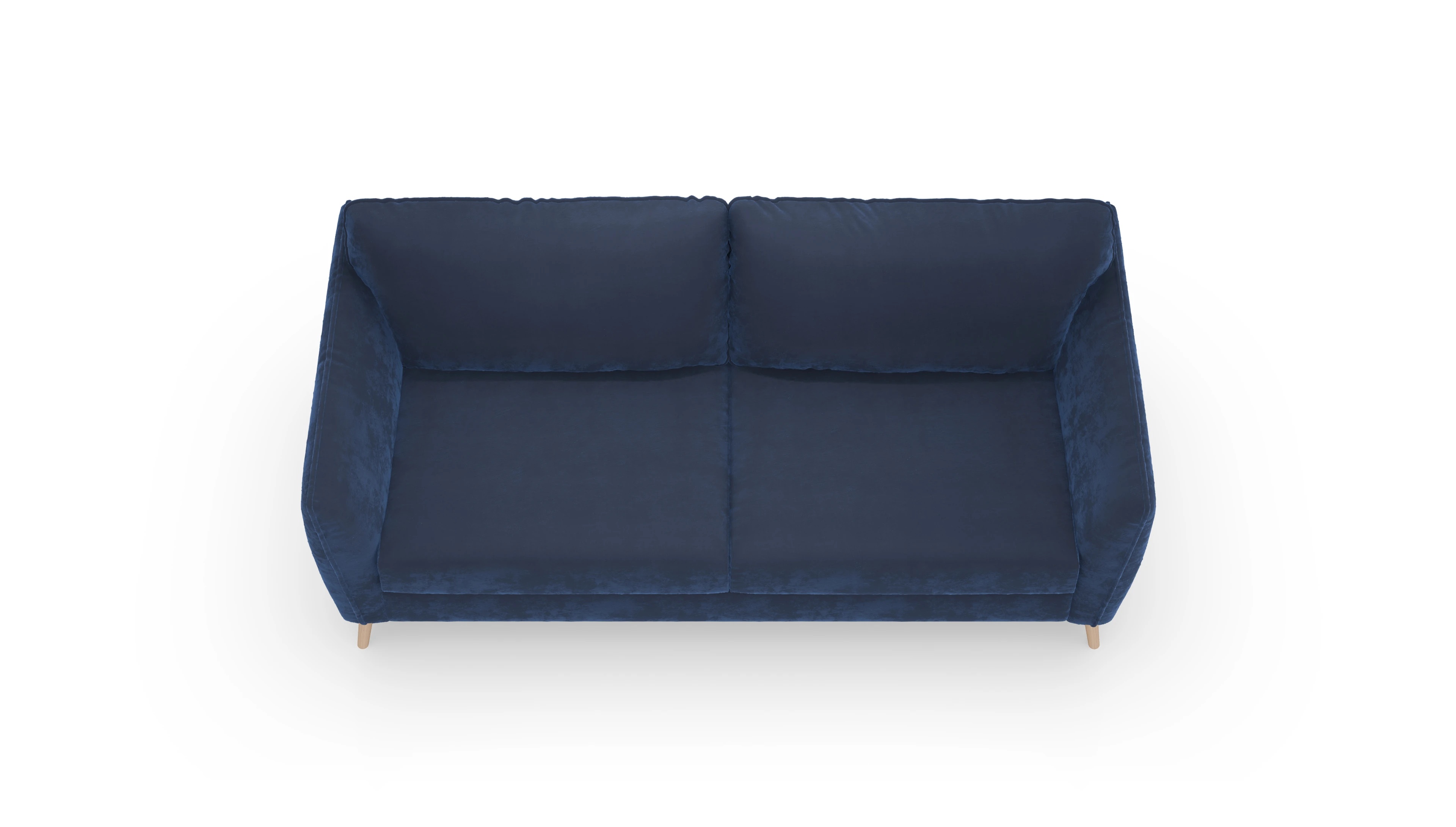 Ansicht des Produktes Eriksen 4-Sitzer in Samt blau