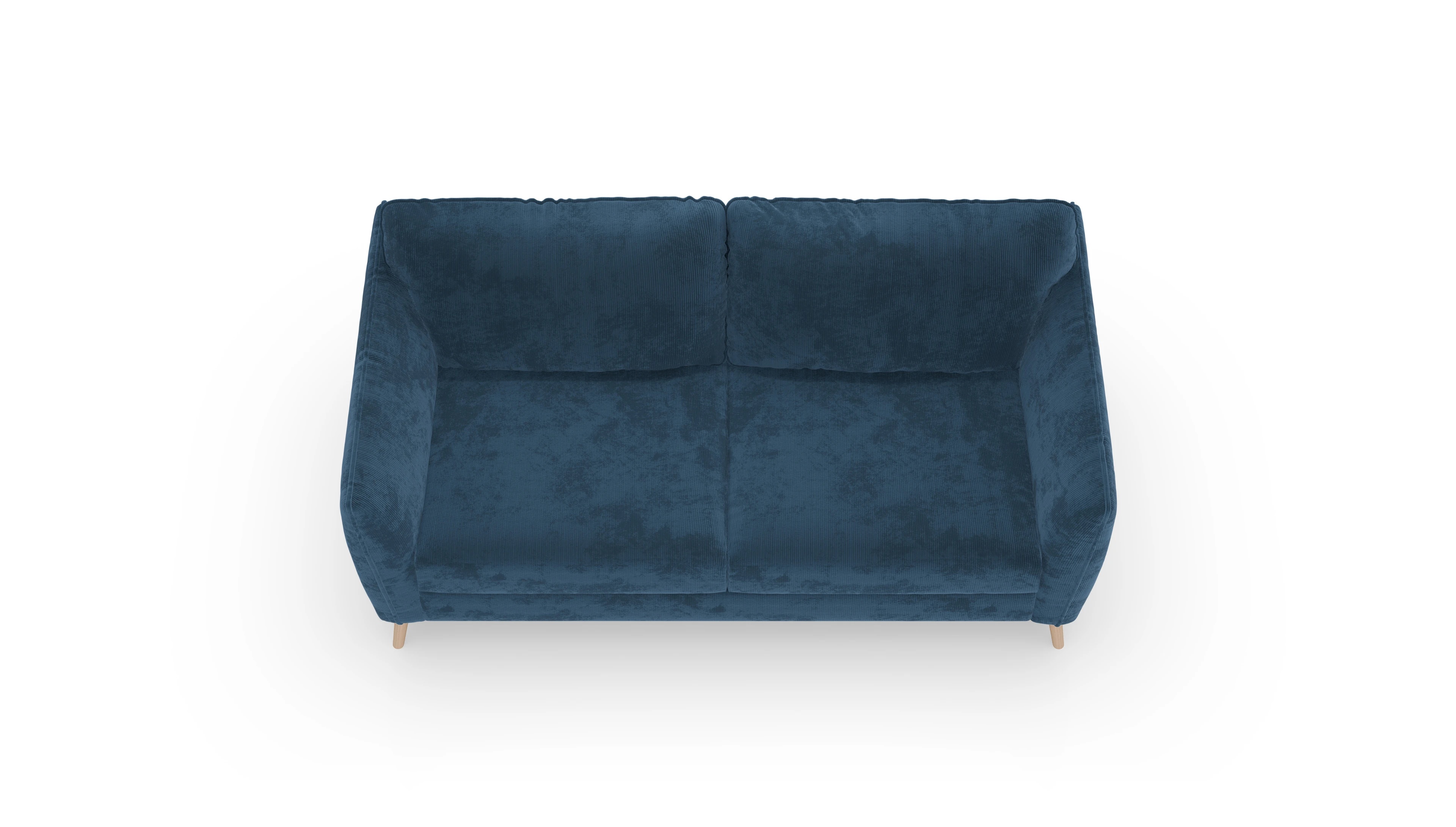 Ansicht des Produktes Eriksen 3-Sitzer in Cord blau