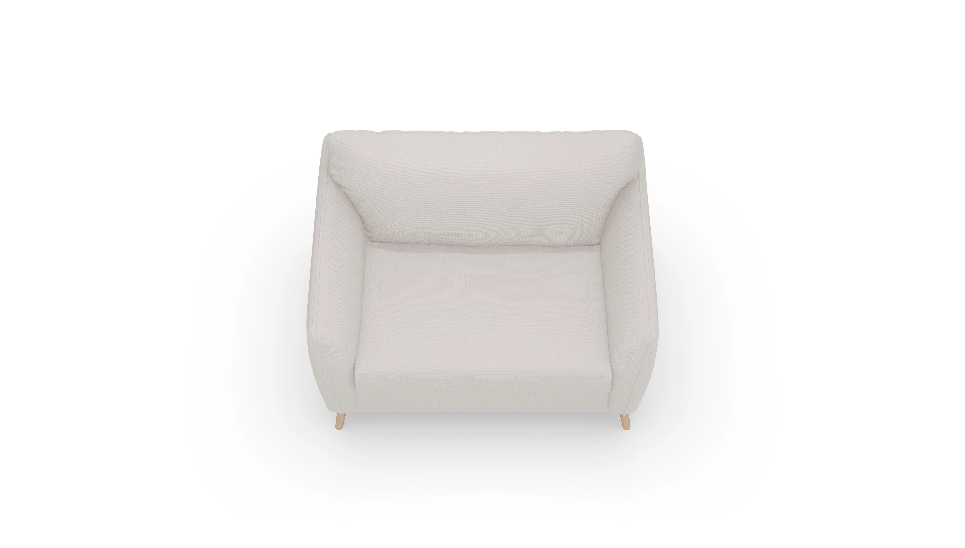 Ansicht des Produktes Eriksen Sessel in Stoff beige