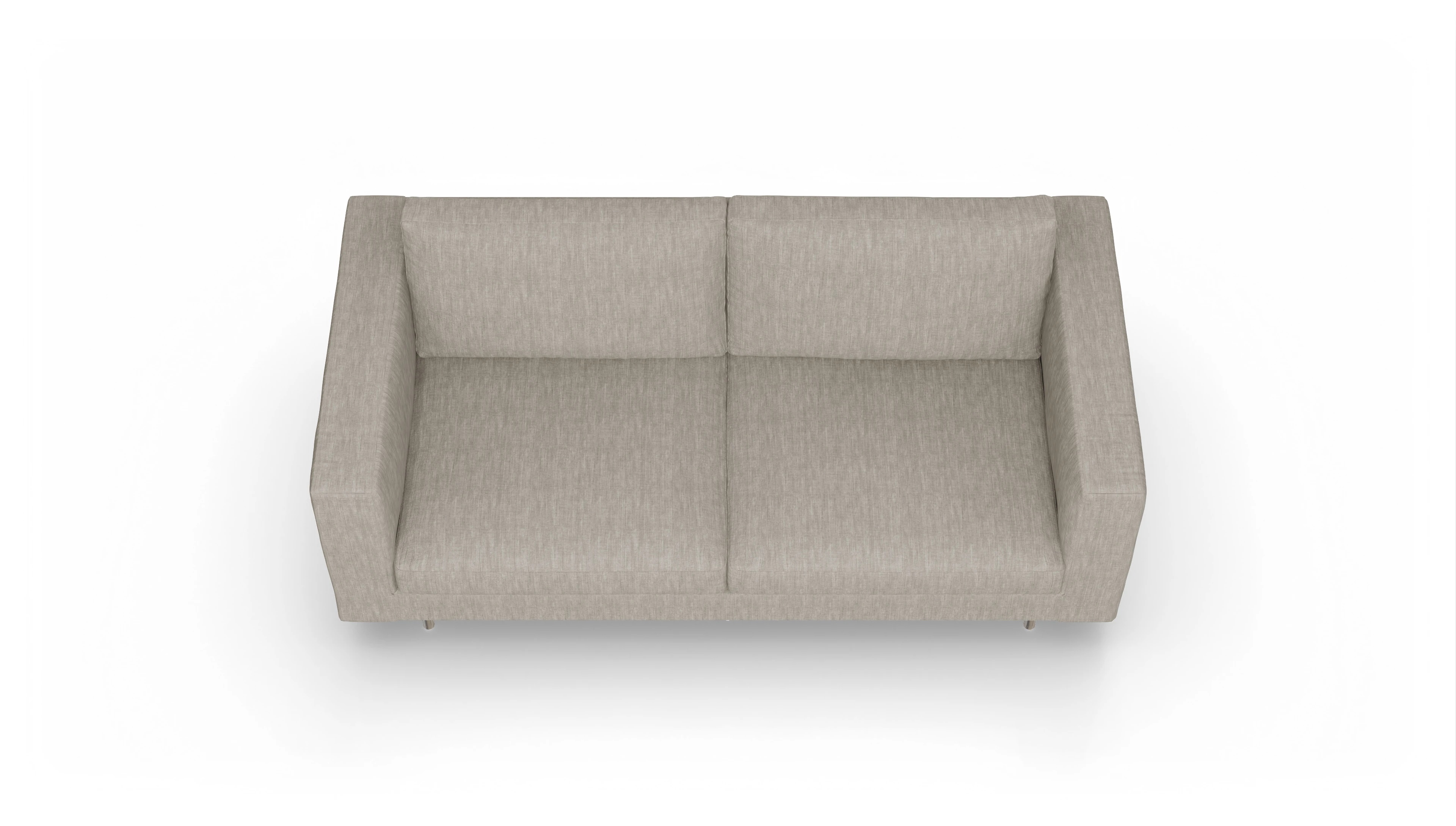 Ansicht des Produktes Silea 3-Sitzer in Stoff beige