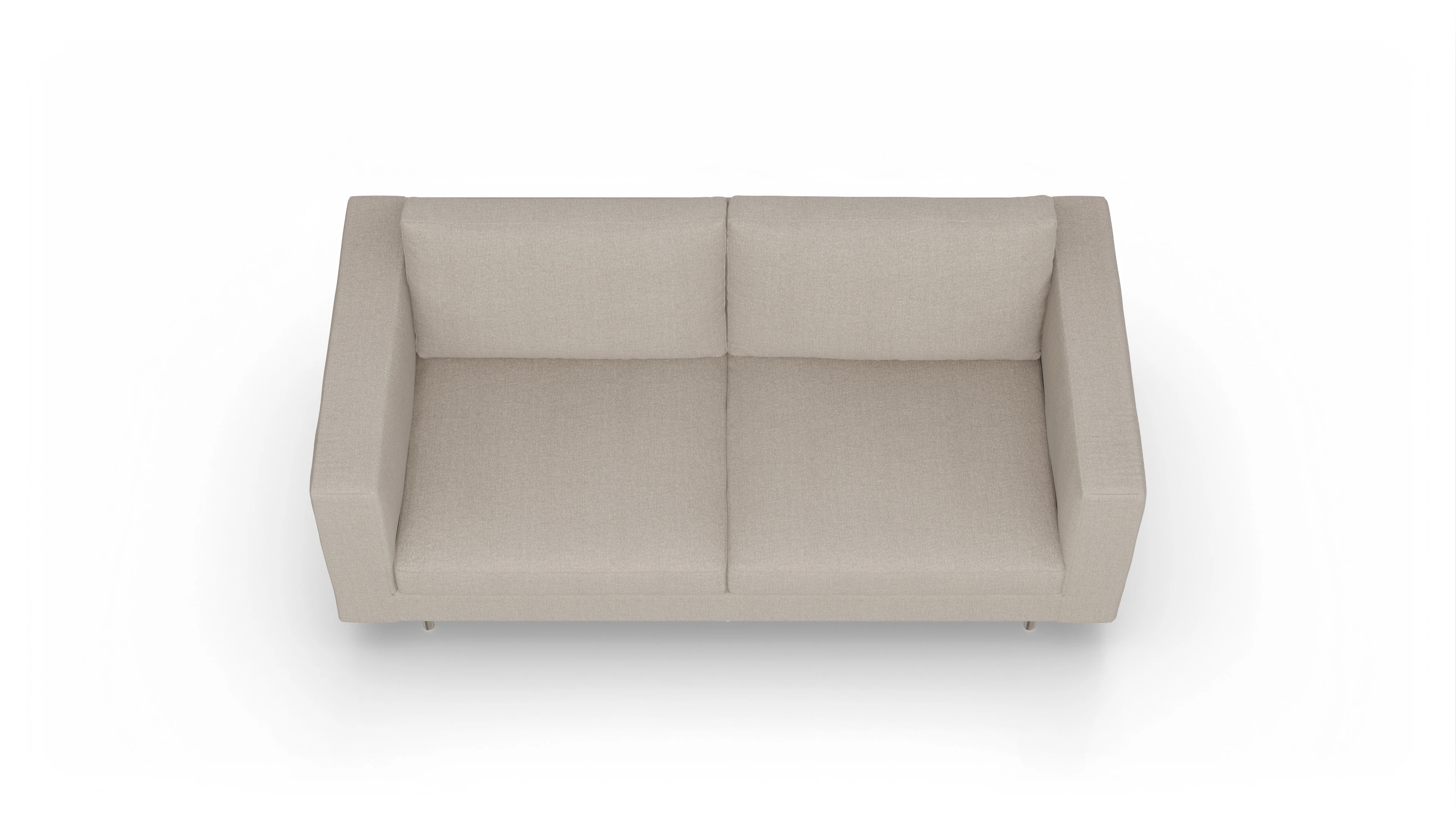 Ansicht des Produktes Silea 3-Sitzer in Stoff beige