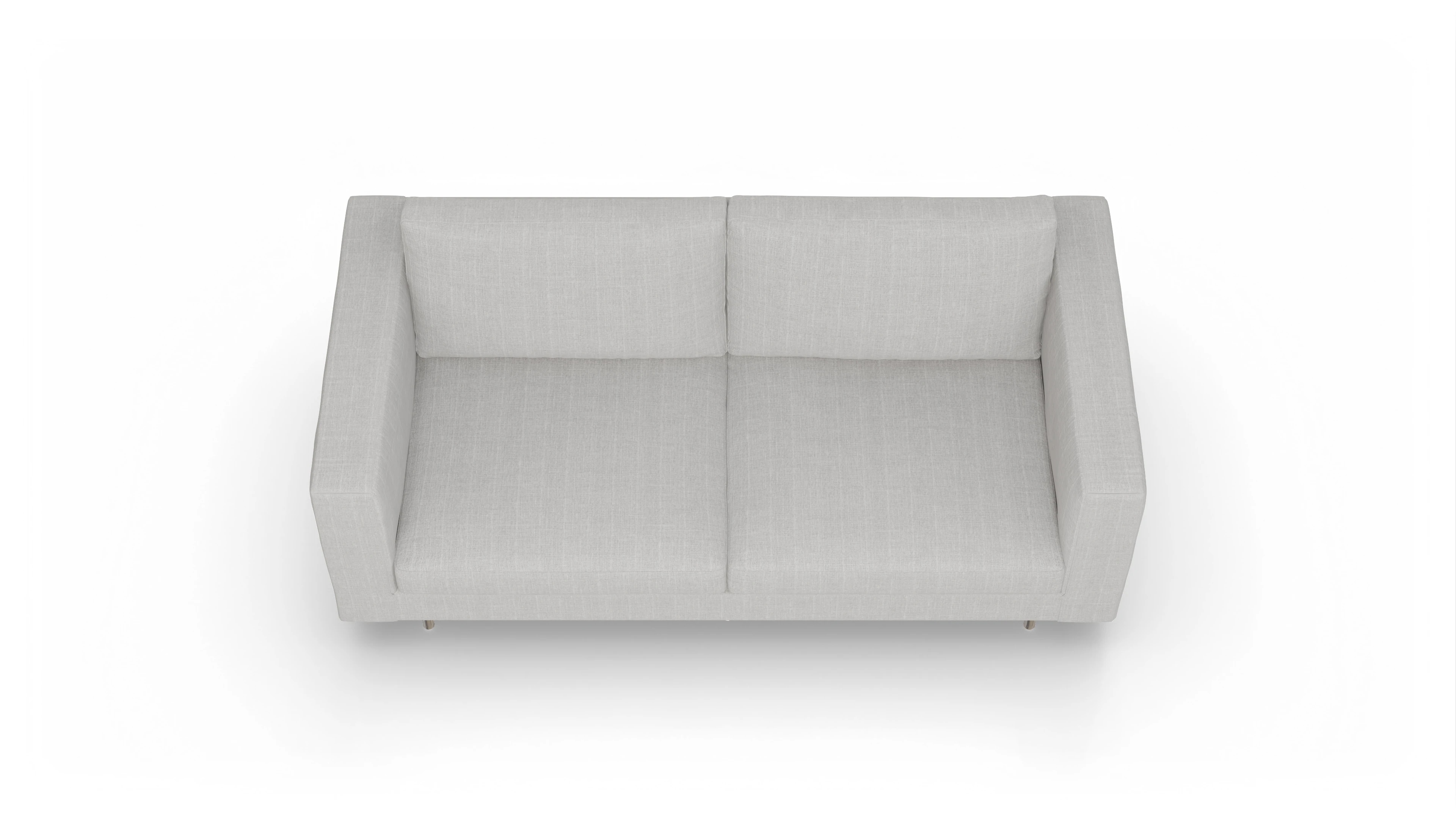 Design-Sofa Silea Ansicht des Produktes Silea 3-Sitzer in Stoff beige