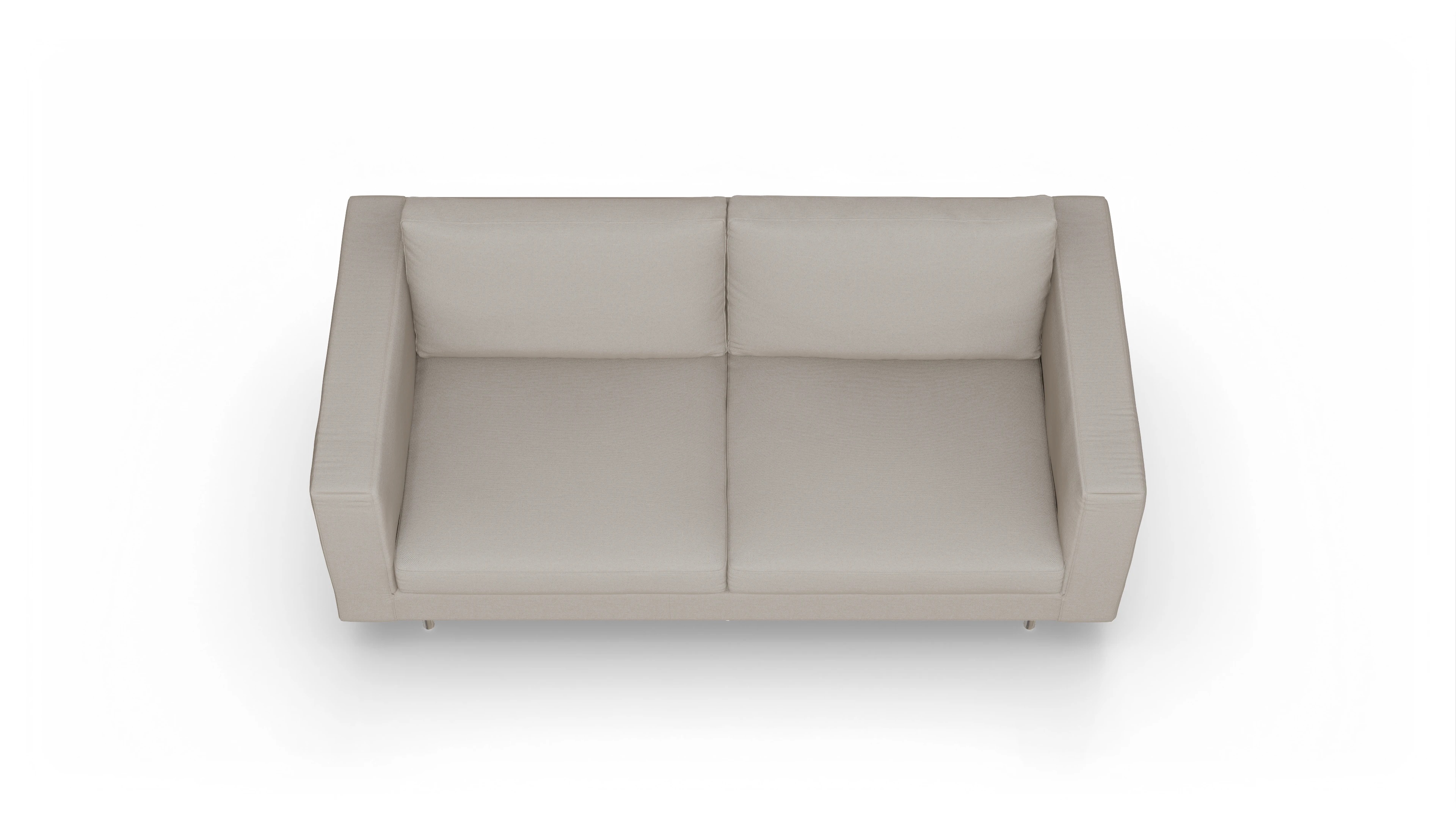Ansicht des Produktes Silea 3-Sitzer in Stoff beige