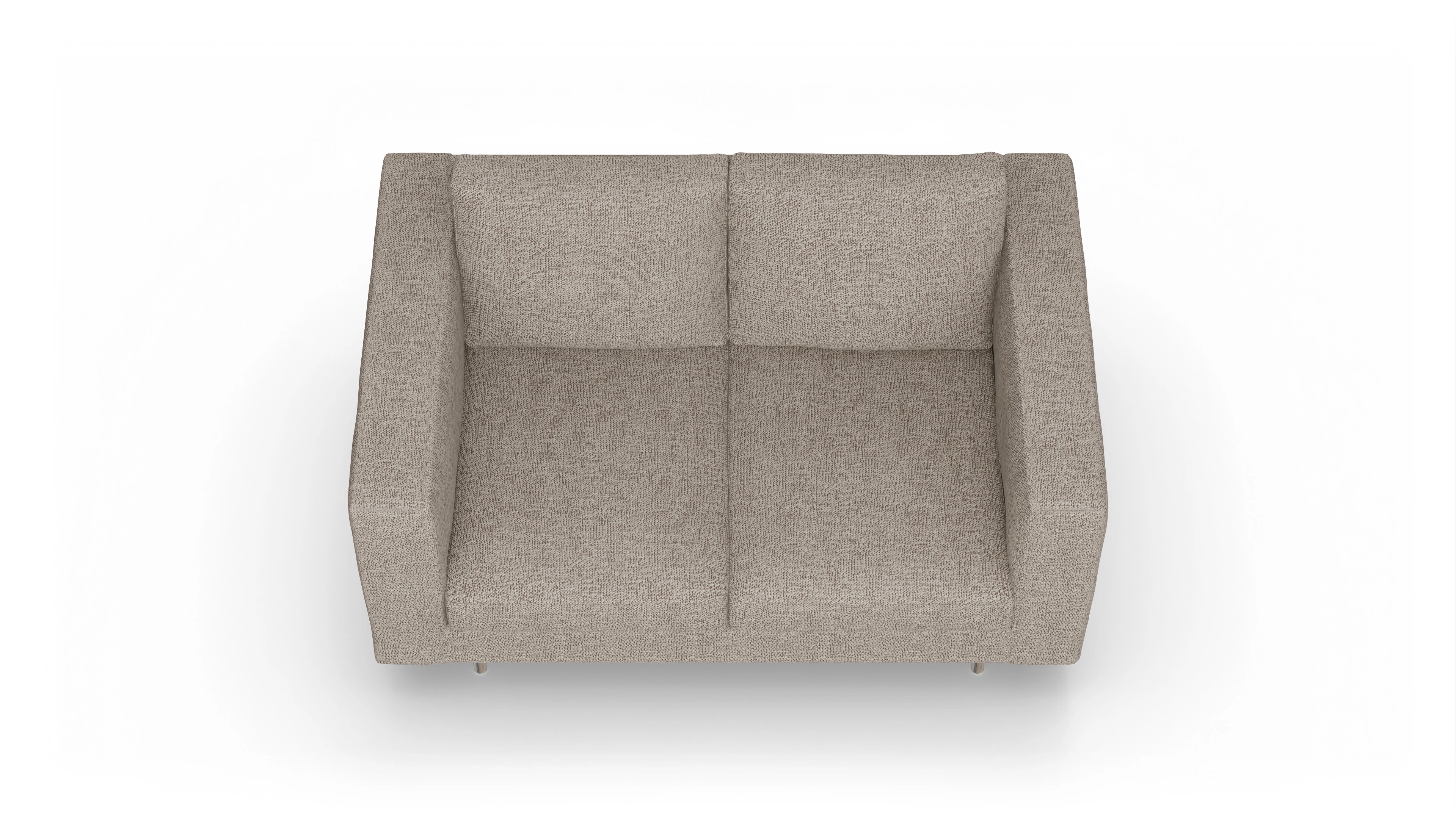 Ansicht des Produktes Silea 2-Sitzer in Stoff beige