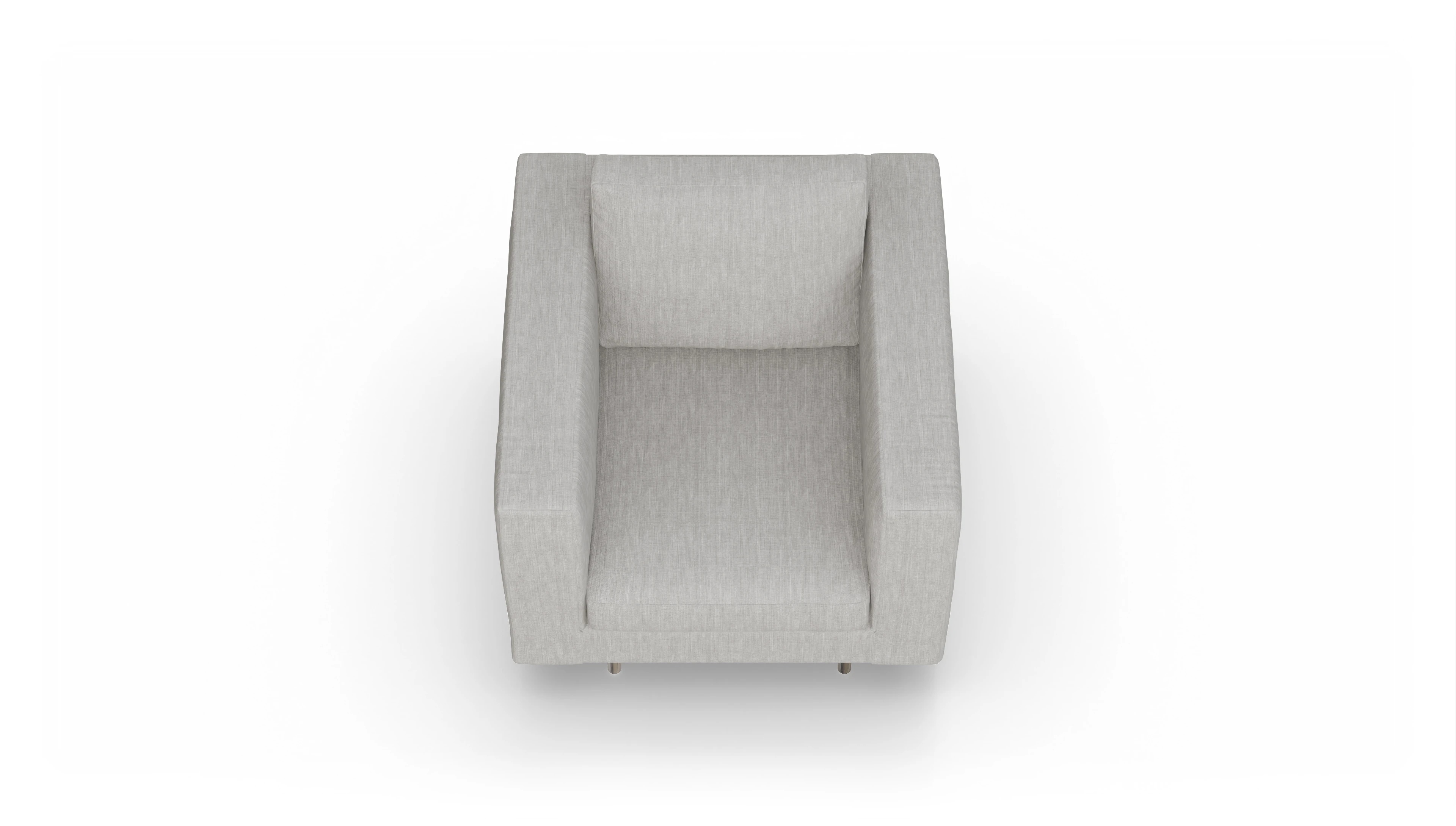 Ansicht des Produktes Silea Sessel in Stoff beige