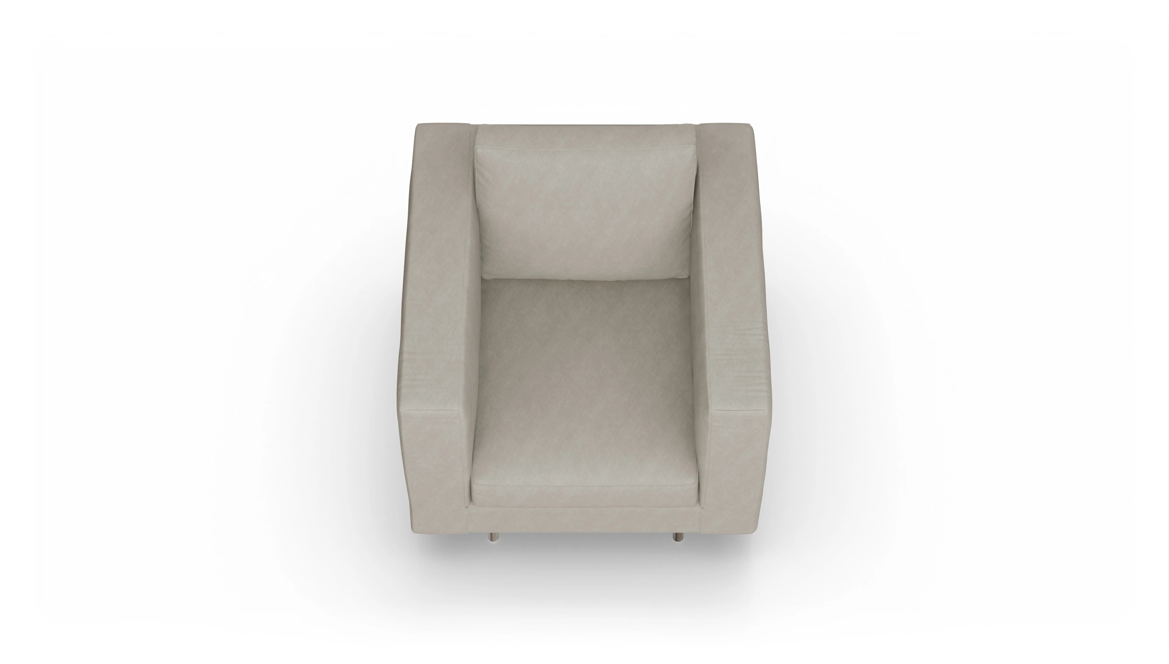 Ansicht des Produktes Silea Sessel in Stoff beige