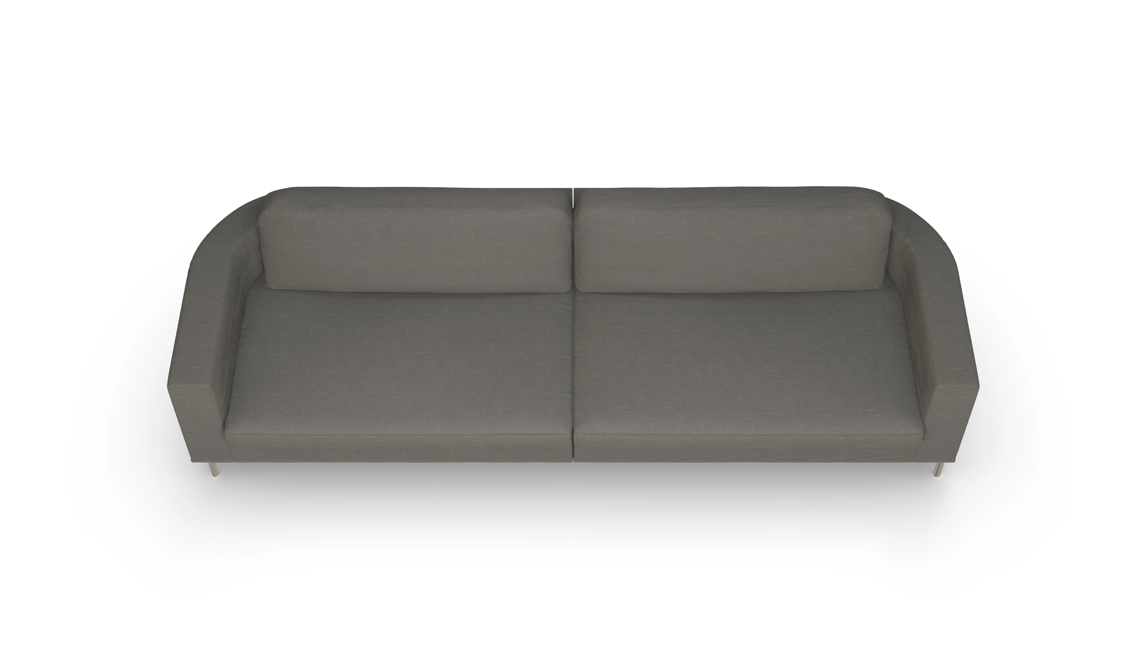 Ansicht des Produktes Girando 4-Sitzer in Stoff grau