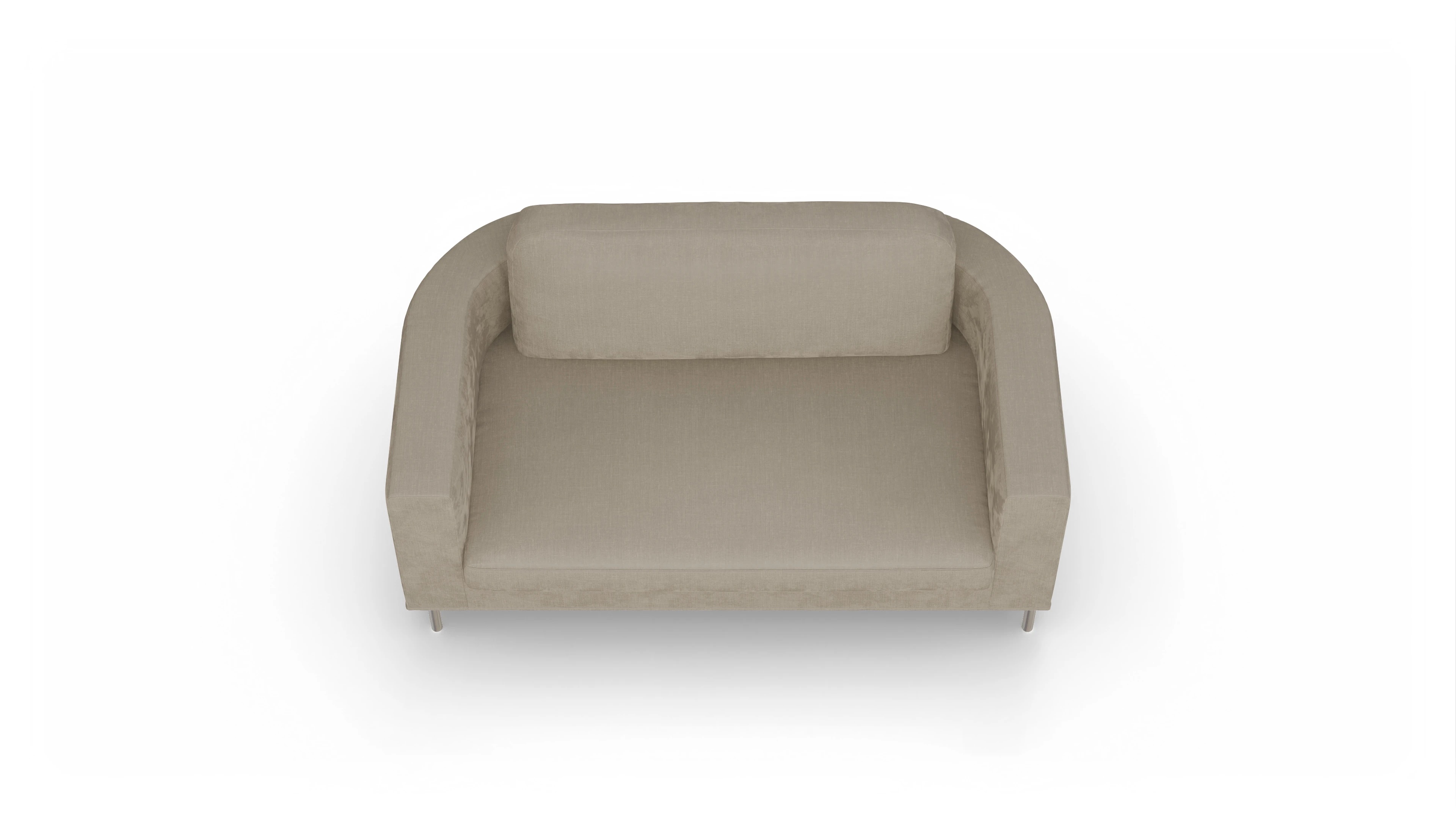 Ansicht des Produktes Girando 2-Sitzer in Stoff beige