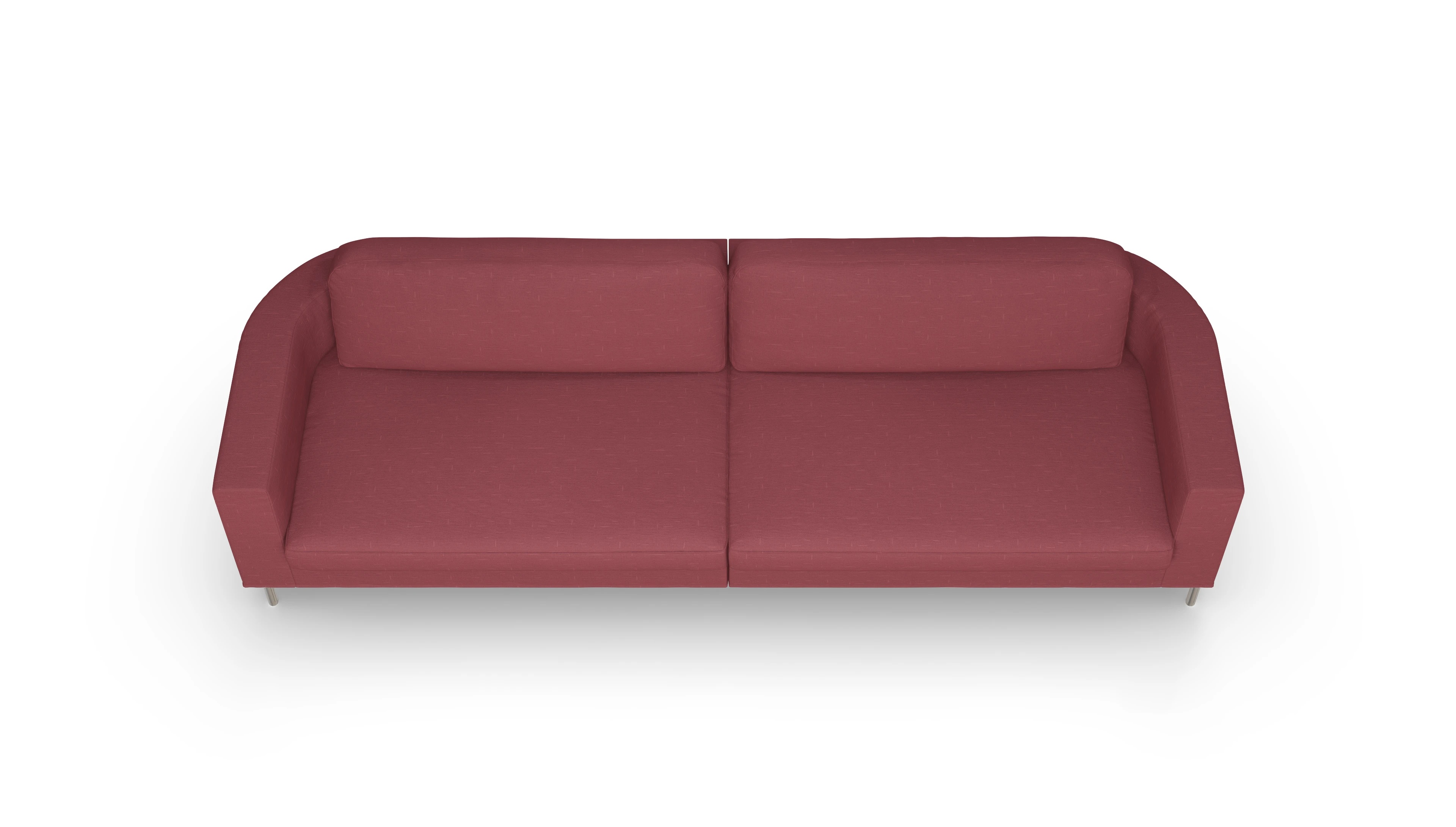 Ansicht des Produktes Girando 4-Sitzer in Stoff rot