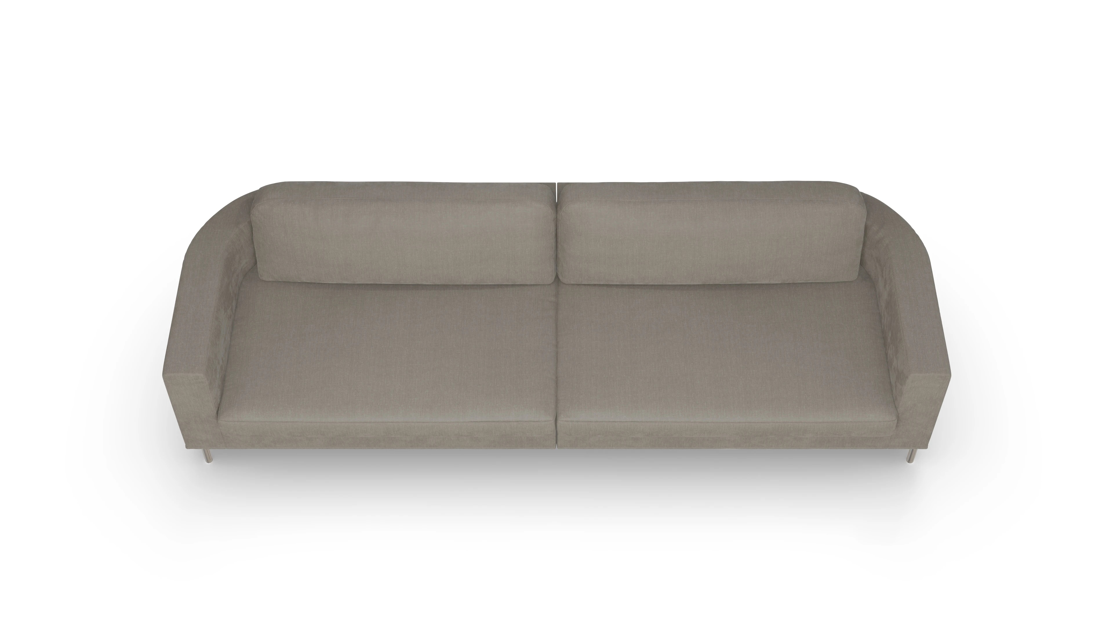 Ansicht des Produktes Girando 4-Sitzer in Stoff grau