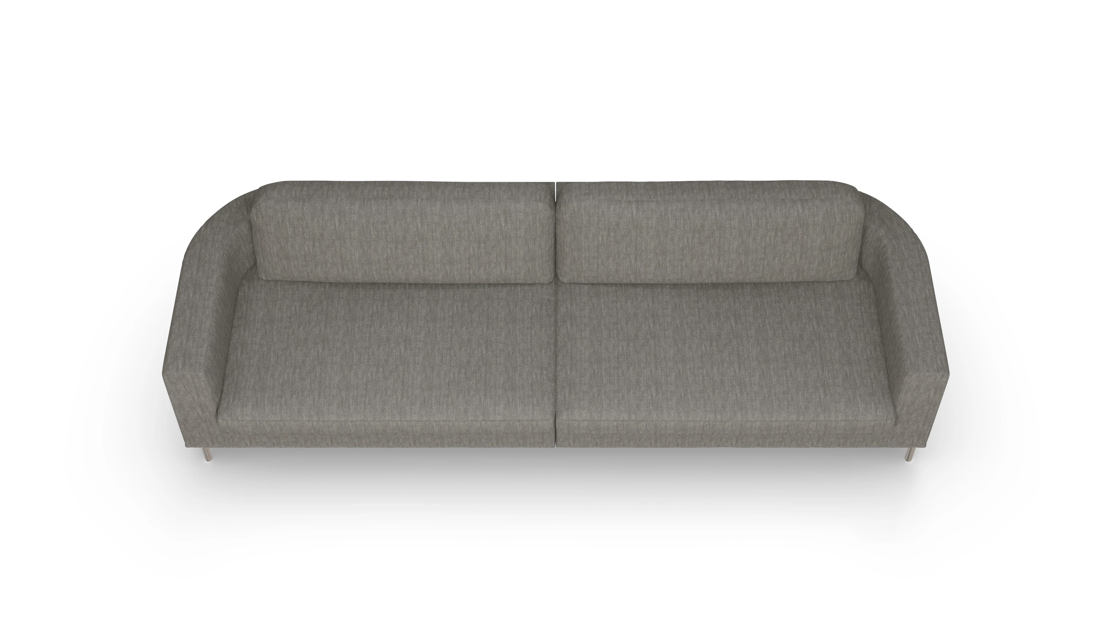 Ansicht des Produktes Girando 4-Sitzer in Stoff grau
