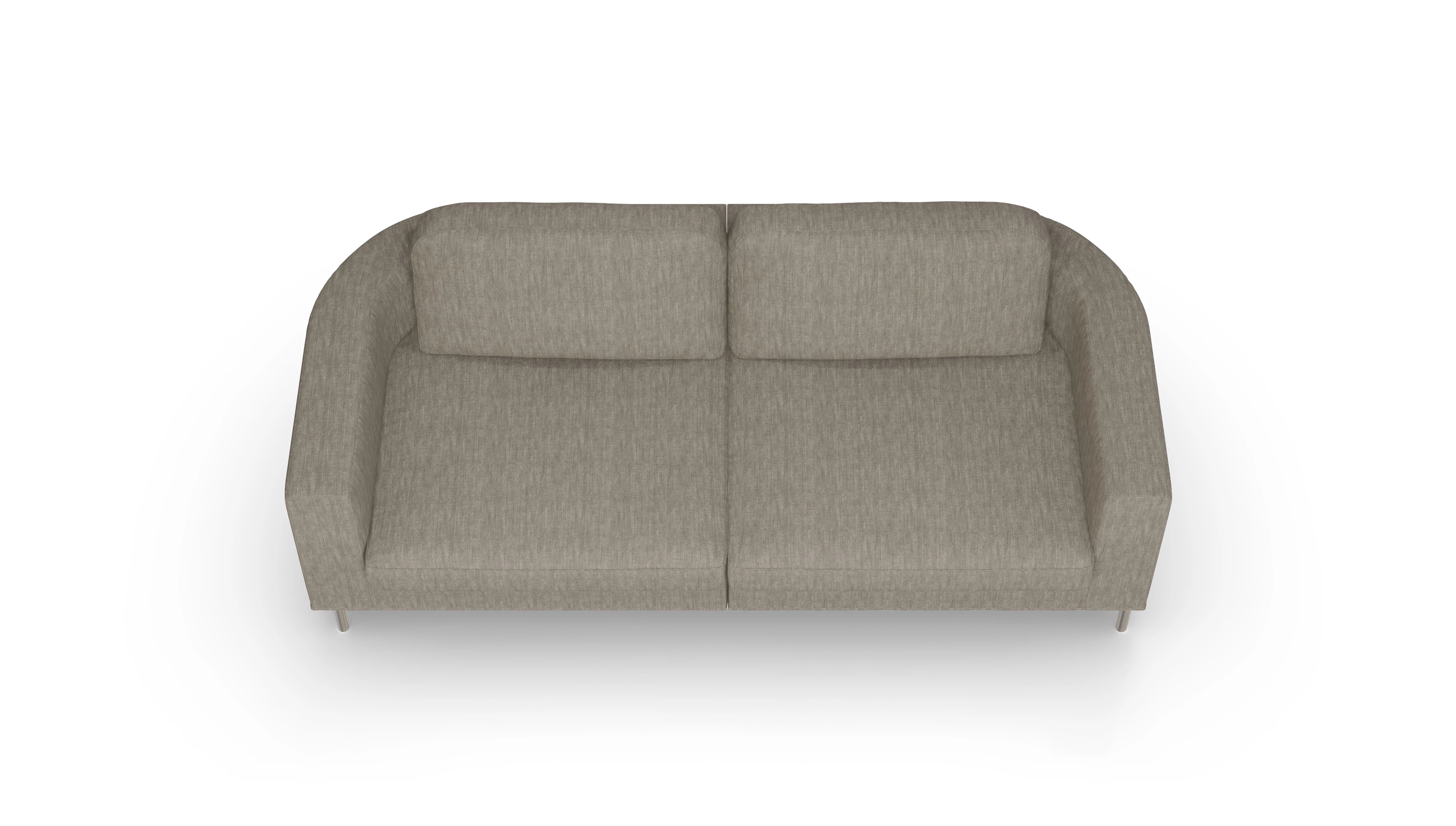 Ansicht des Produktes Girando 3-Sitzer in Stoff beige