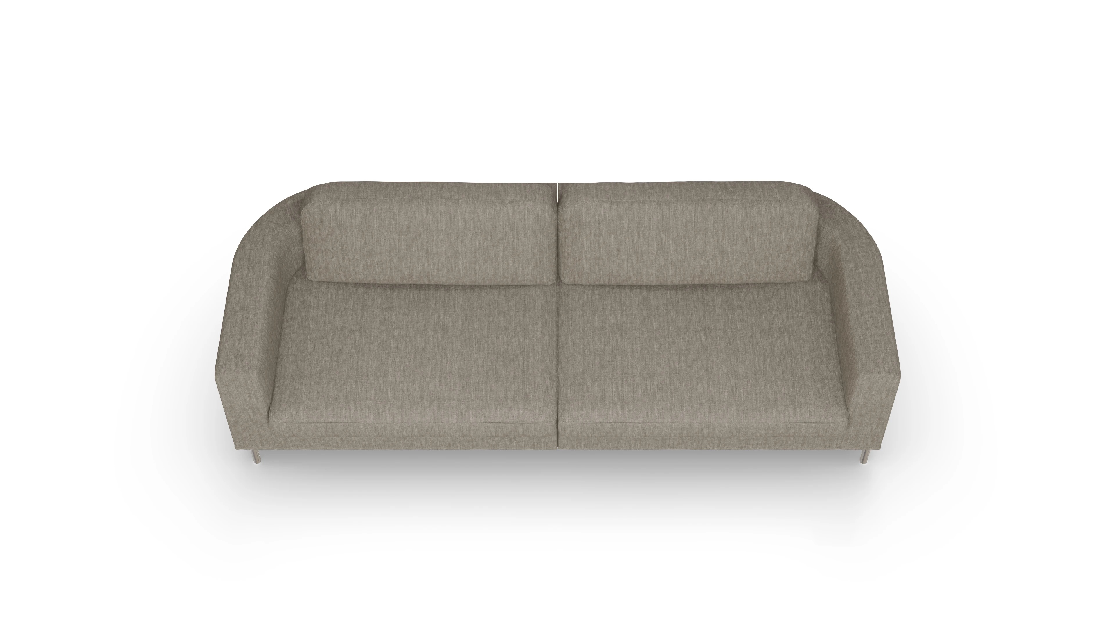 Ansicht des Produktes Girando 3,5-Sitzer in Stoff beige