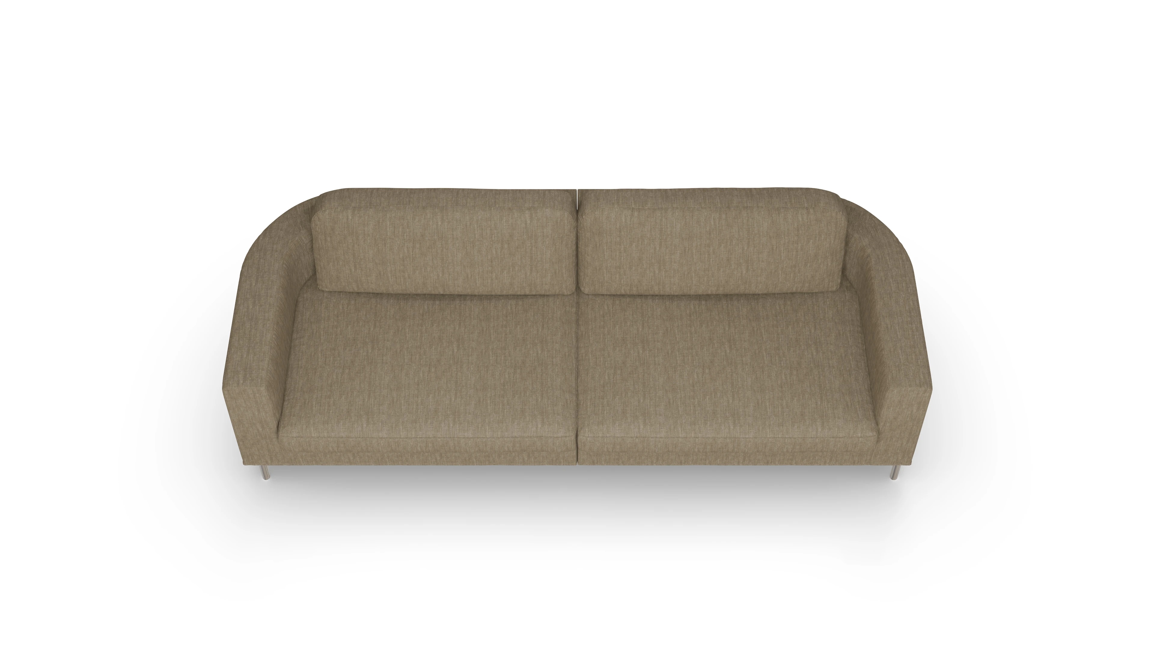 Ansicht des Produktes Girando 3,5-Sitzer in Stoff beige