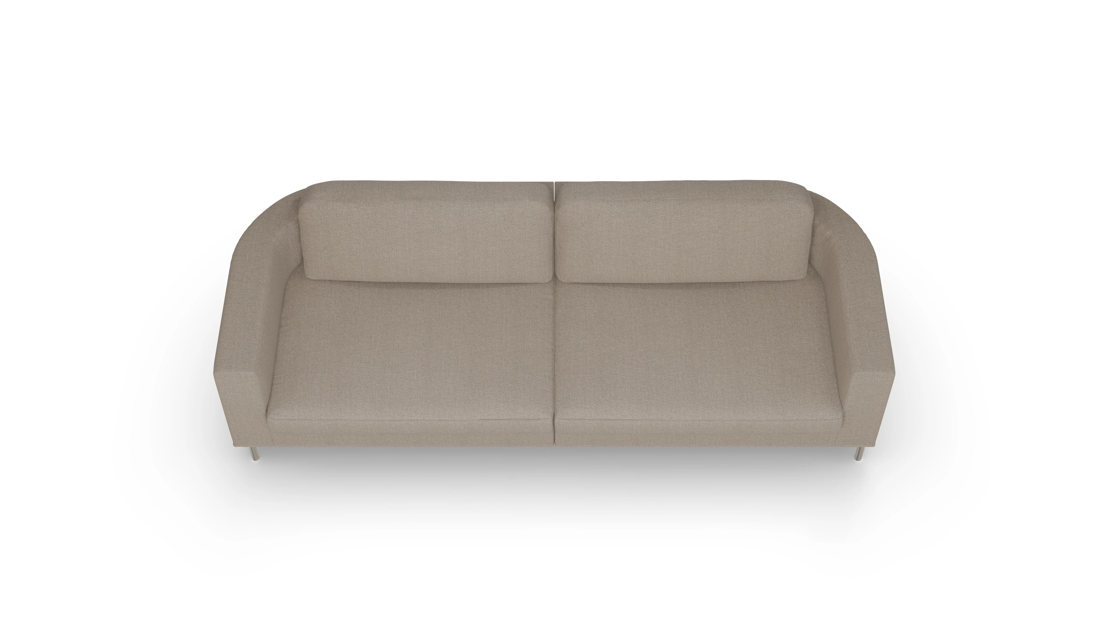 Ansicht des Produktes Girando 3,5-Sitzer in Stoff beige