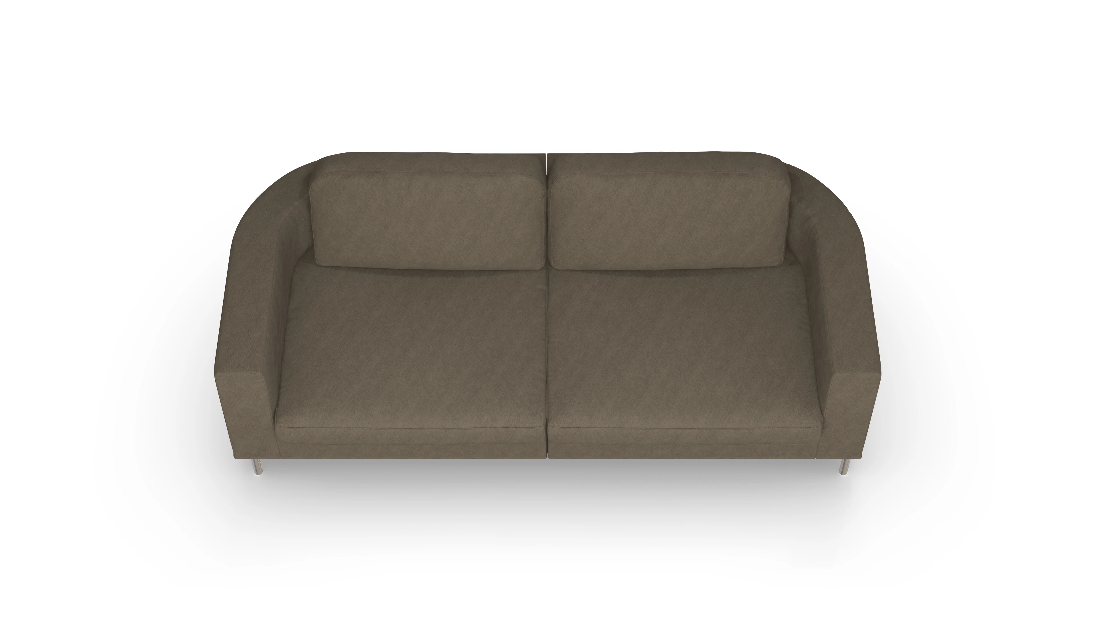 Ansicht des Produktes Girando 3-Sitzer in Stoff beige