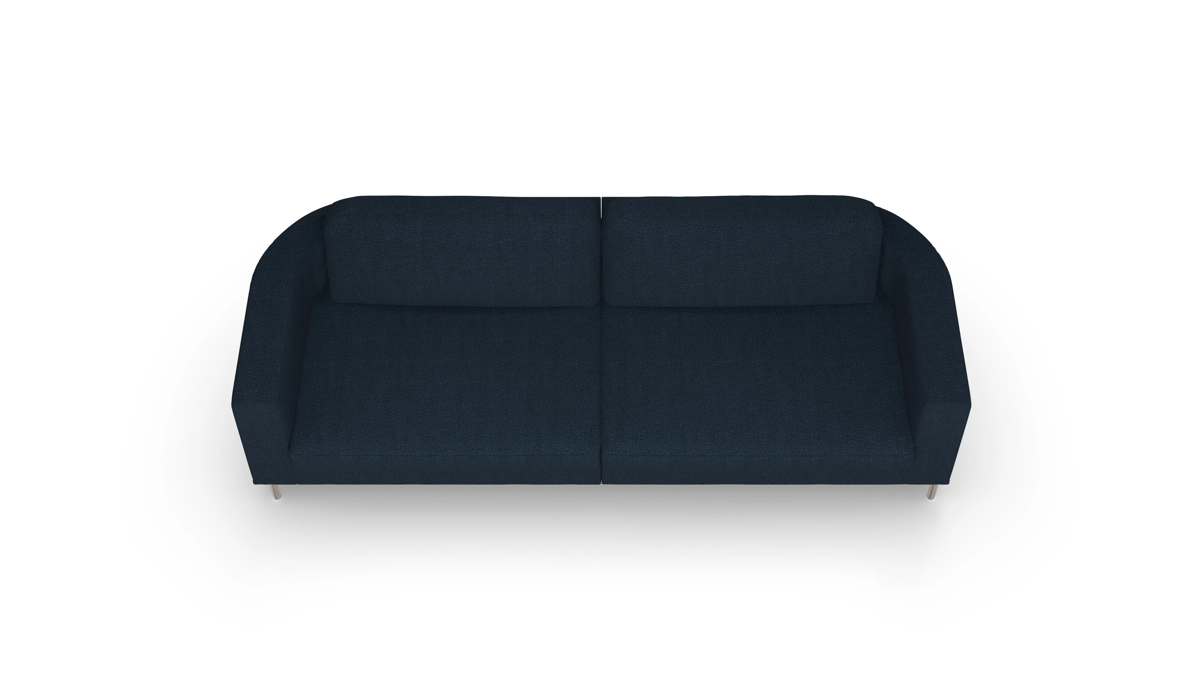 Ansicht des Produktes Girando 3,5-Sitzer in Stoff blau