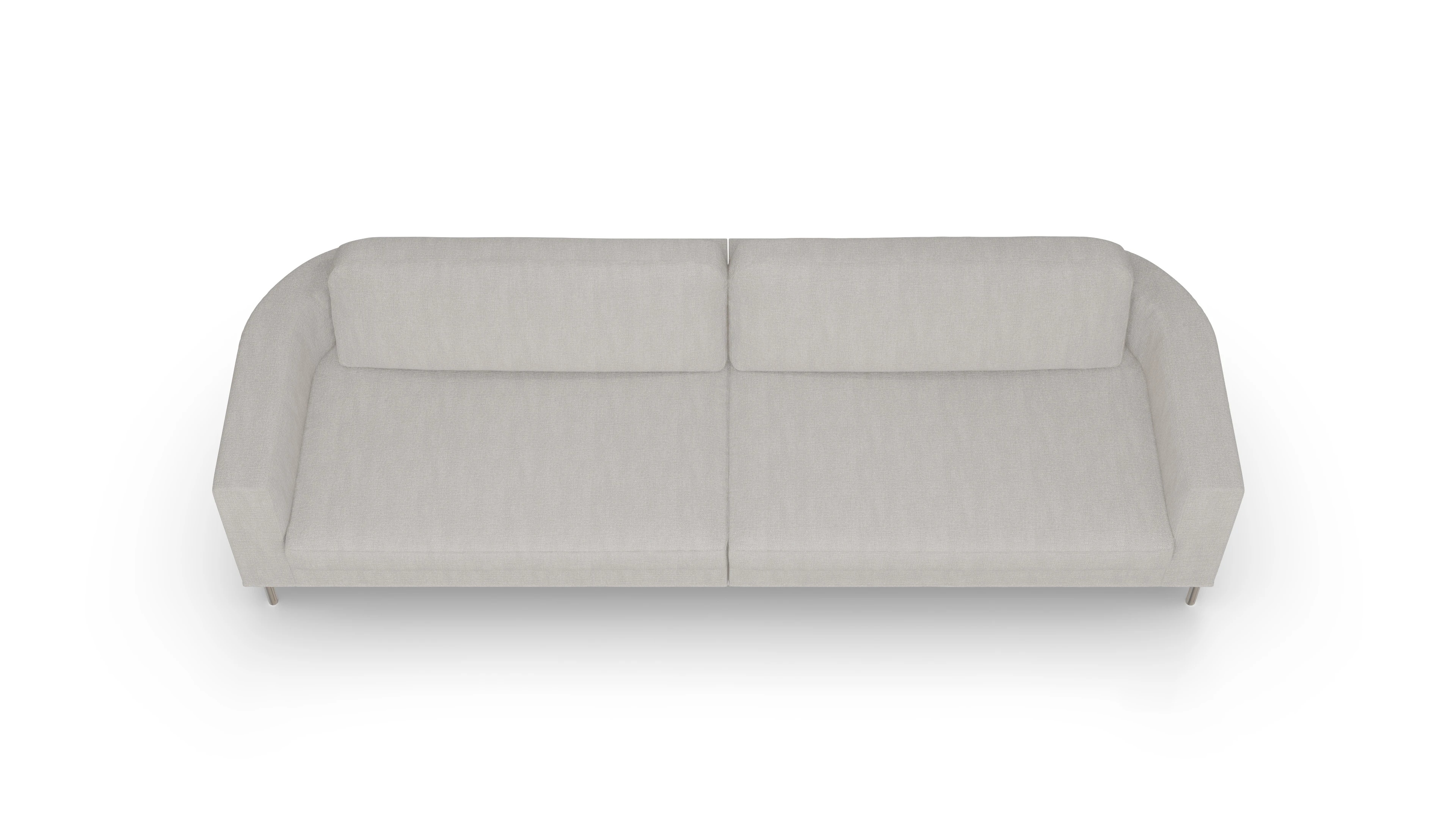 Ansicht des Produktes Girando 4-Sitzer in Stoff weiß