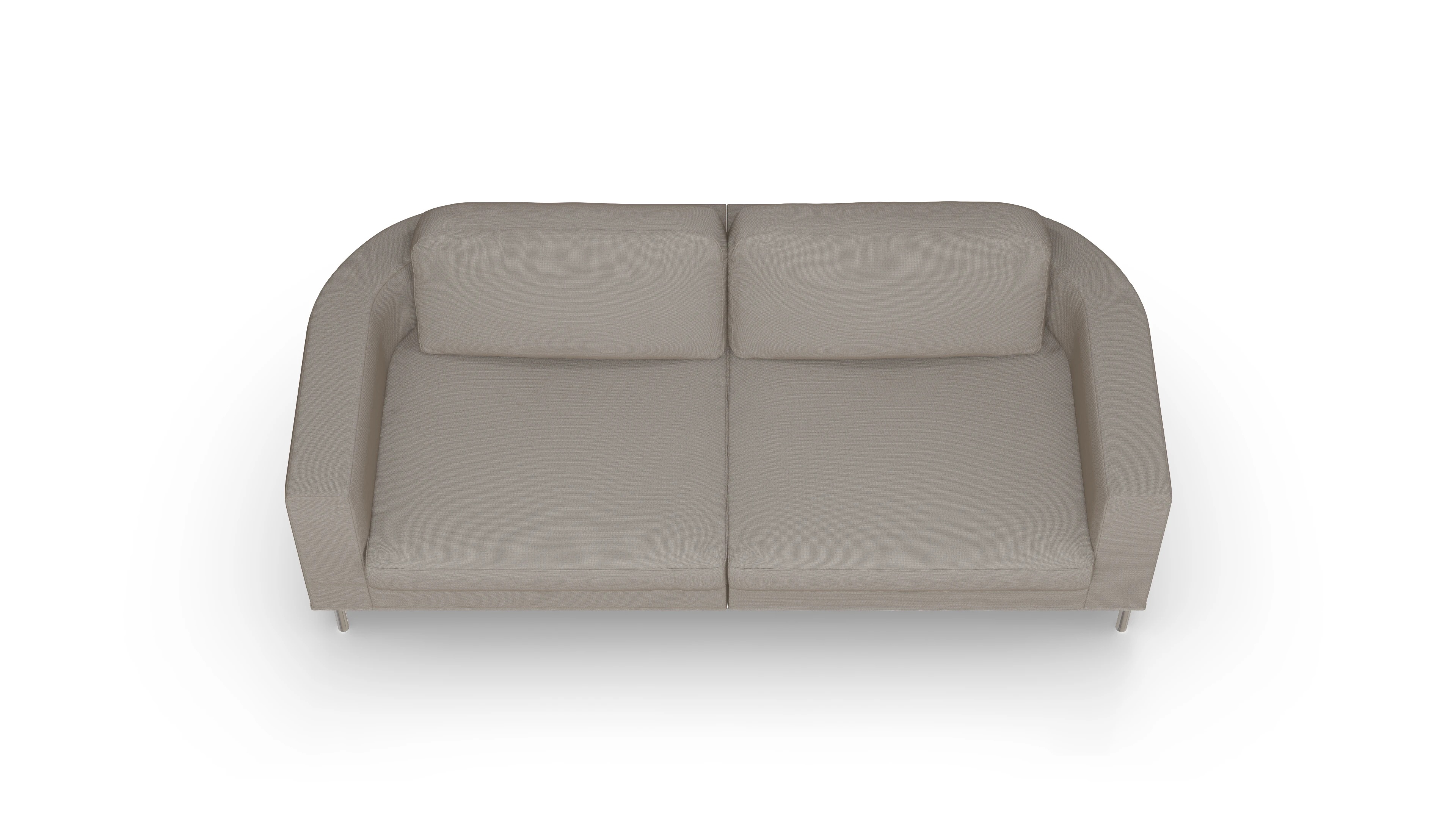 Ansicht des Produktes Girando 3-Sitzer in Stoff beige