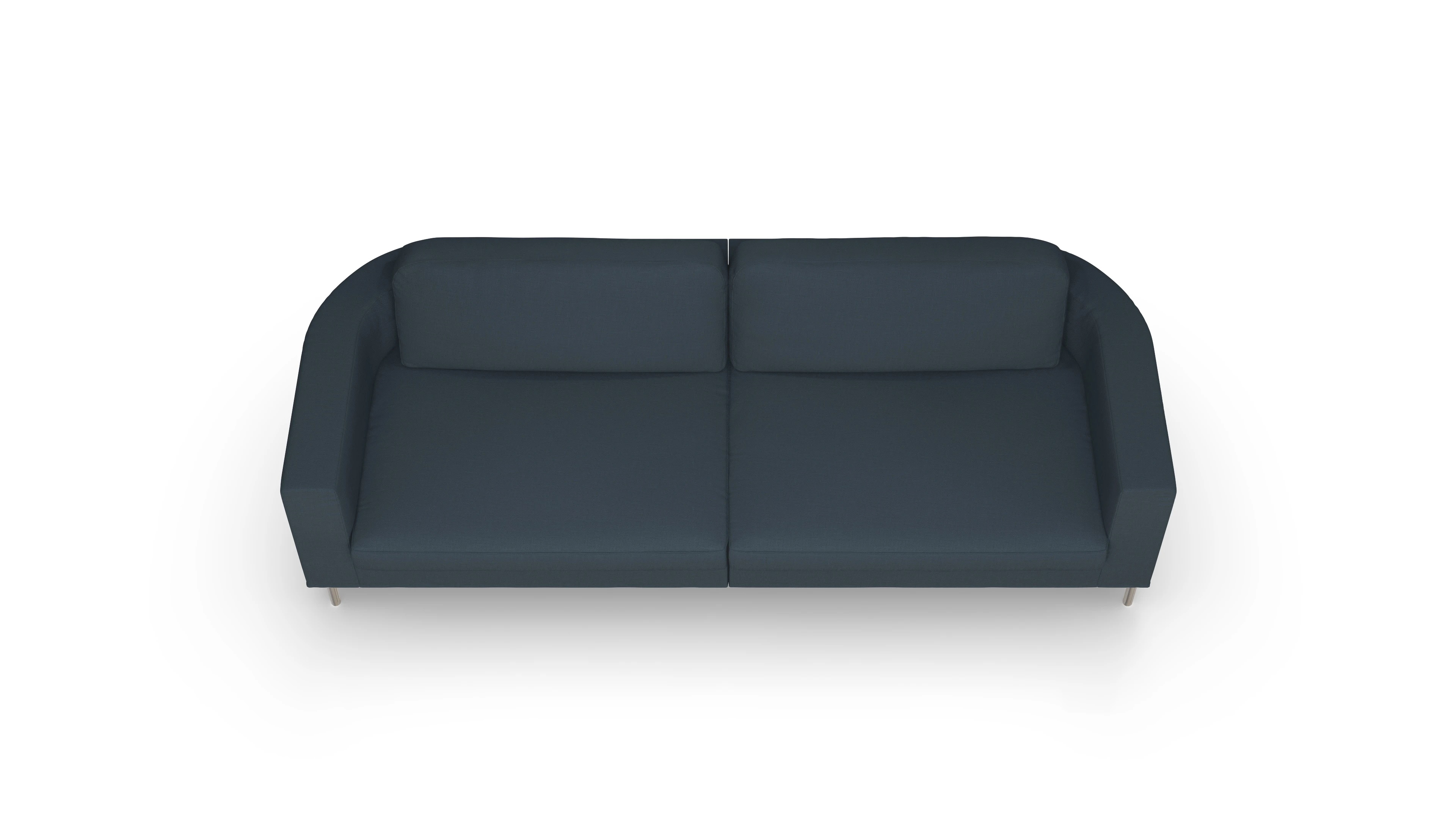 Ansicht des Produktes Girando 3,5-Sitzer in Stoff blau