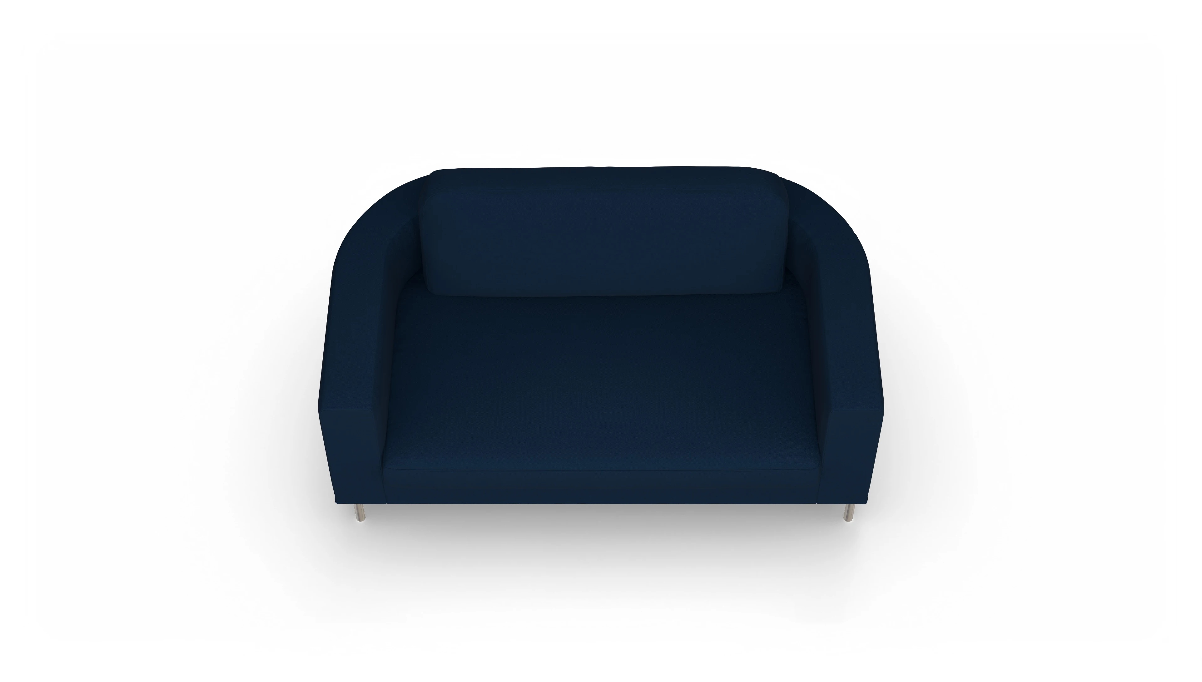 Ansicht des Produktes Girando 2-Sitzer in Stoff blau