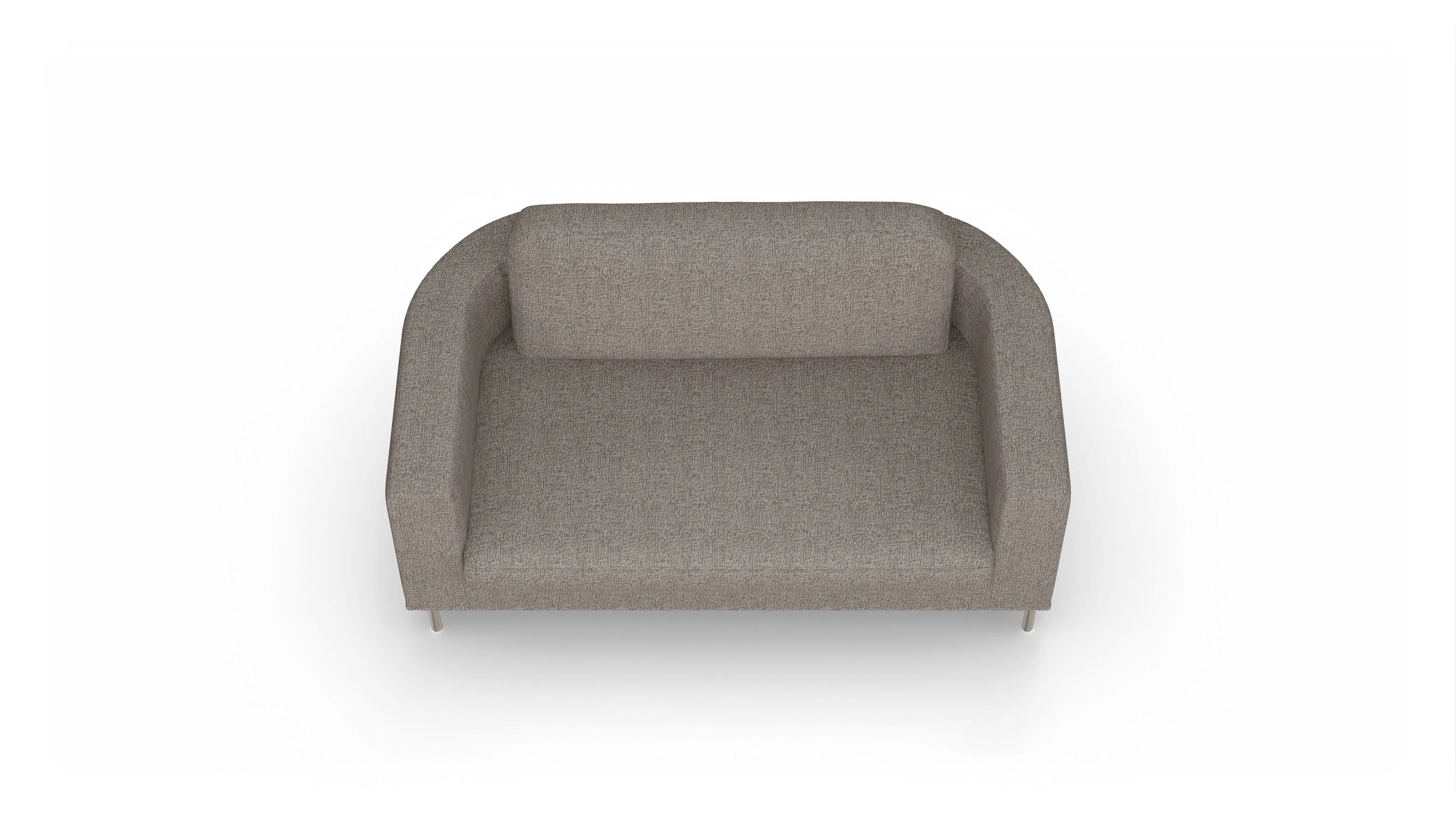 Ansicht des Produktes Girando 2-Sitzer in Stoff beige