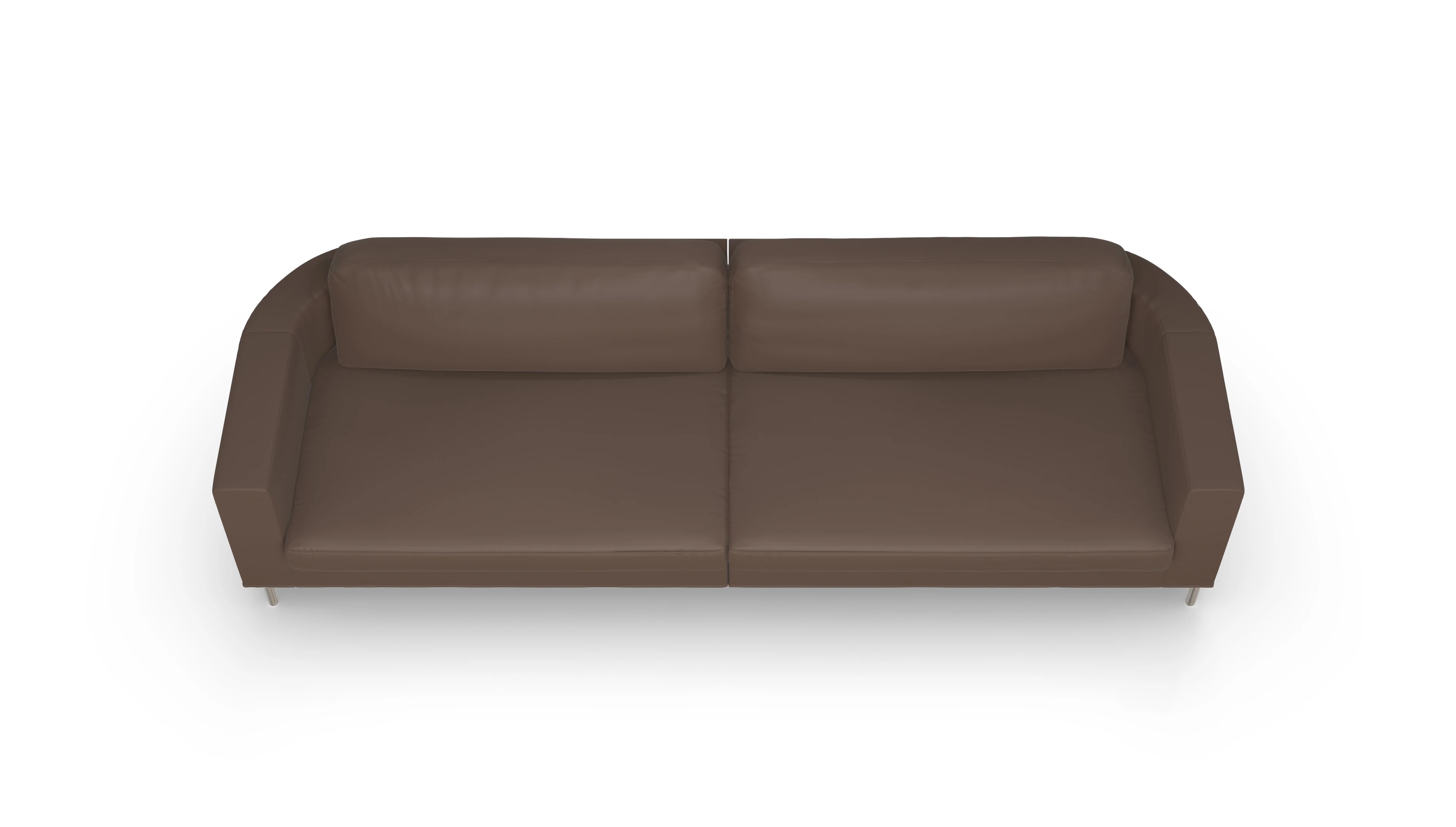 Ansicht des Produktes Girando 4-Sitzer in Leder braun