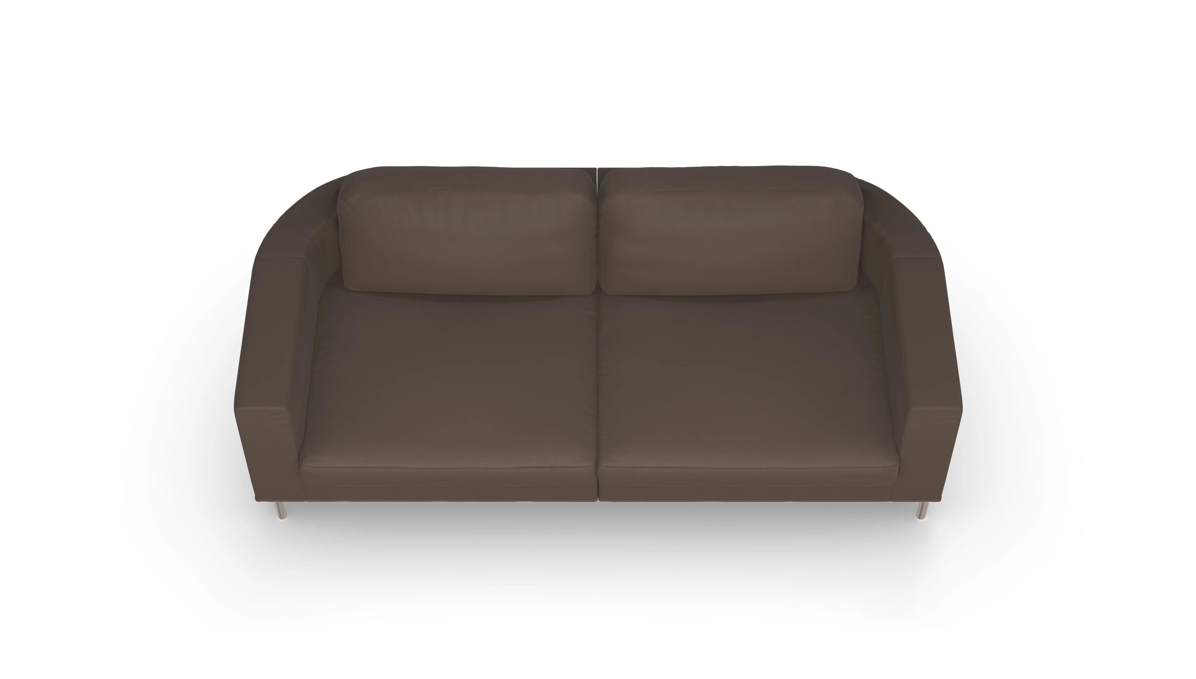 Ansicht des Produktes Girando 3-Sitzer in Leder beige