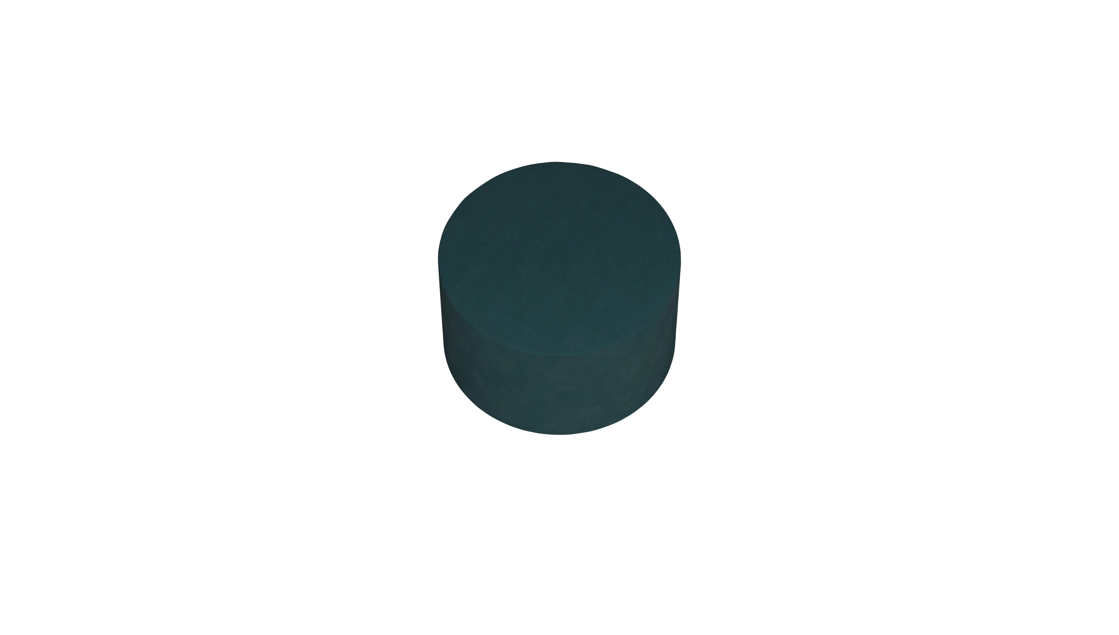 Designer-Stoffhocker Girando Ansicht des Produktes Girando Hocker in Stoff blau