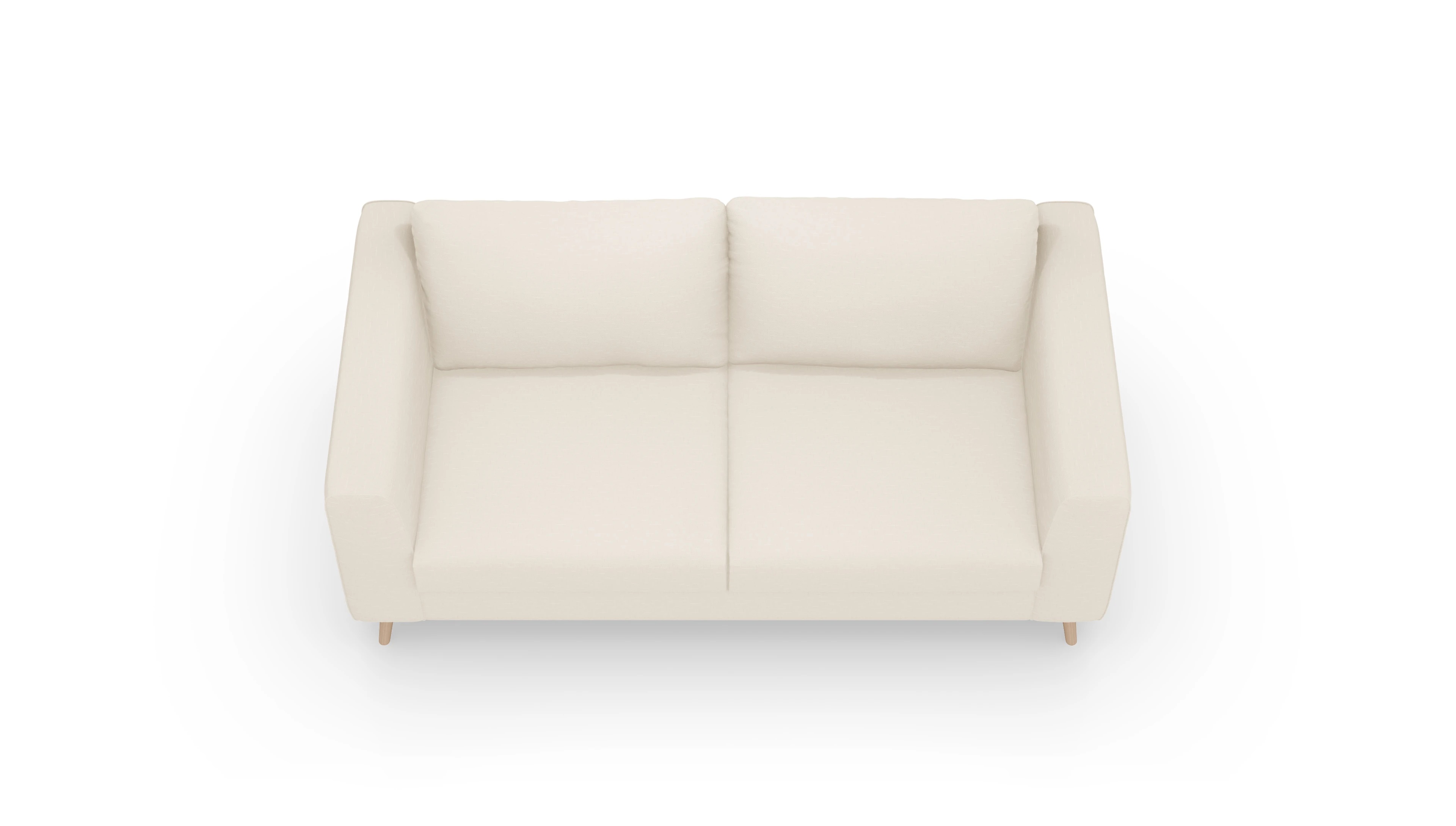 Schlafsofa Torpa Ansicht des Produktes Torpa 3-Sitzer in Stoff weiß