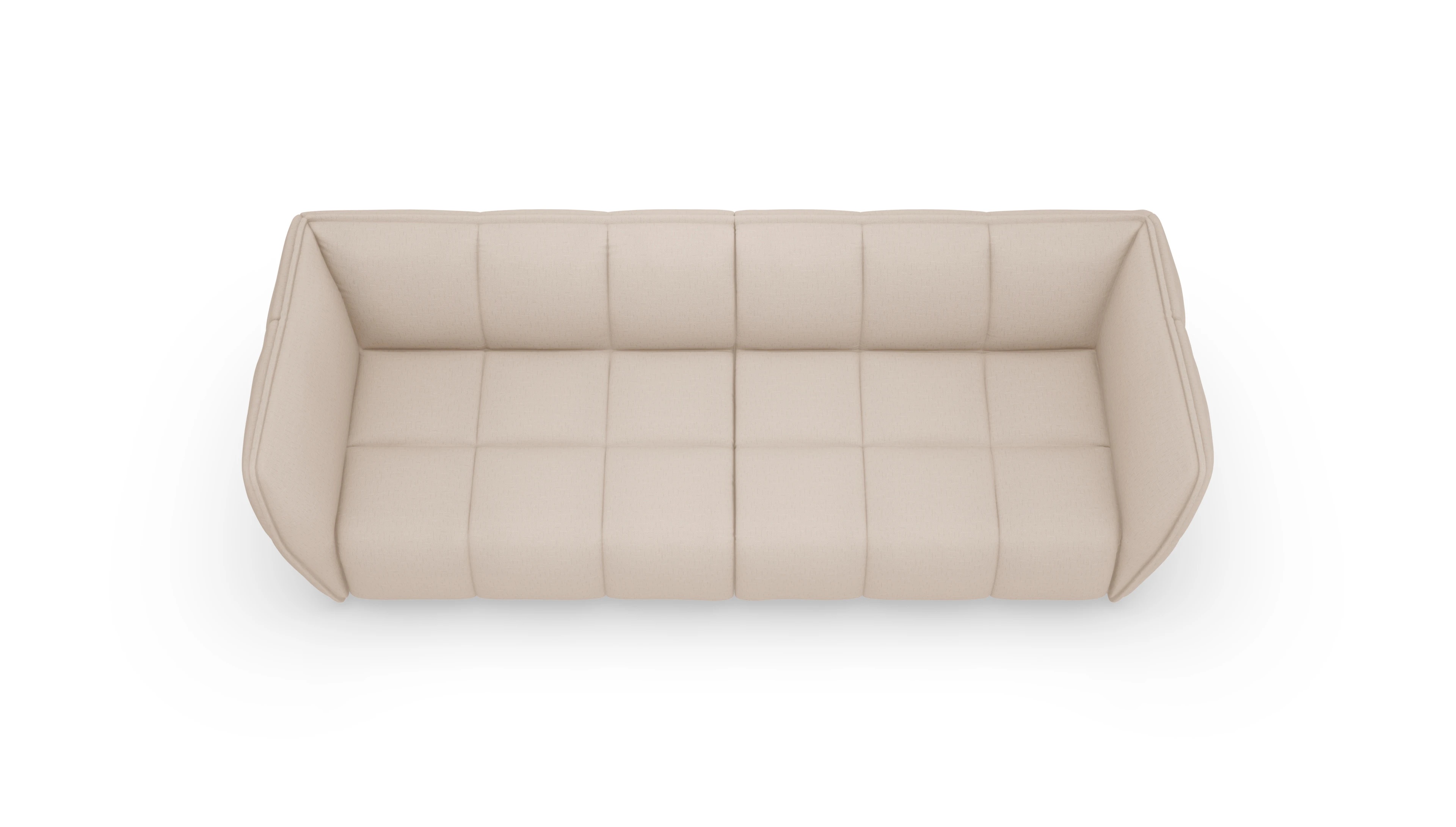 Stoffsofa Klyne Ansicht des Produktes Klyne 4-Sitzer in Stoff