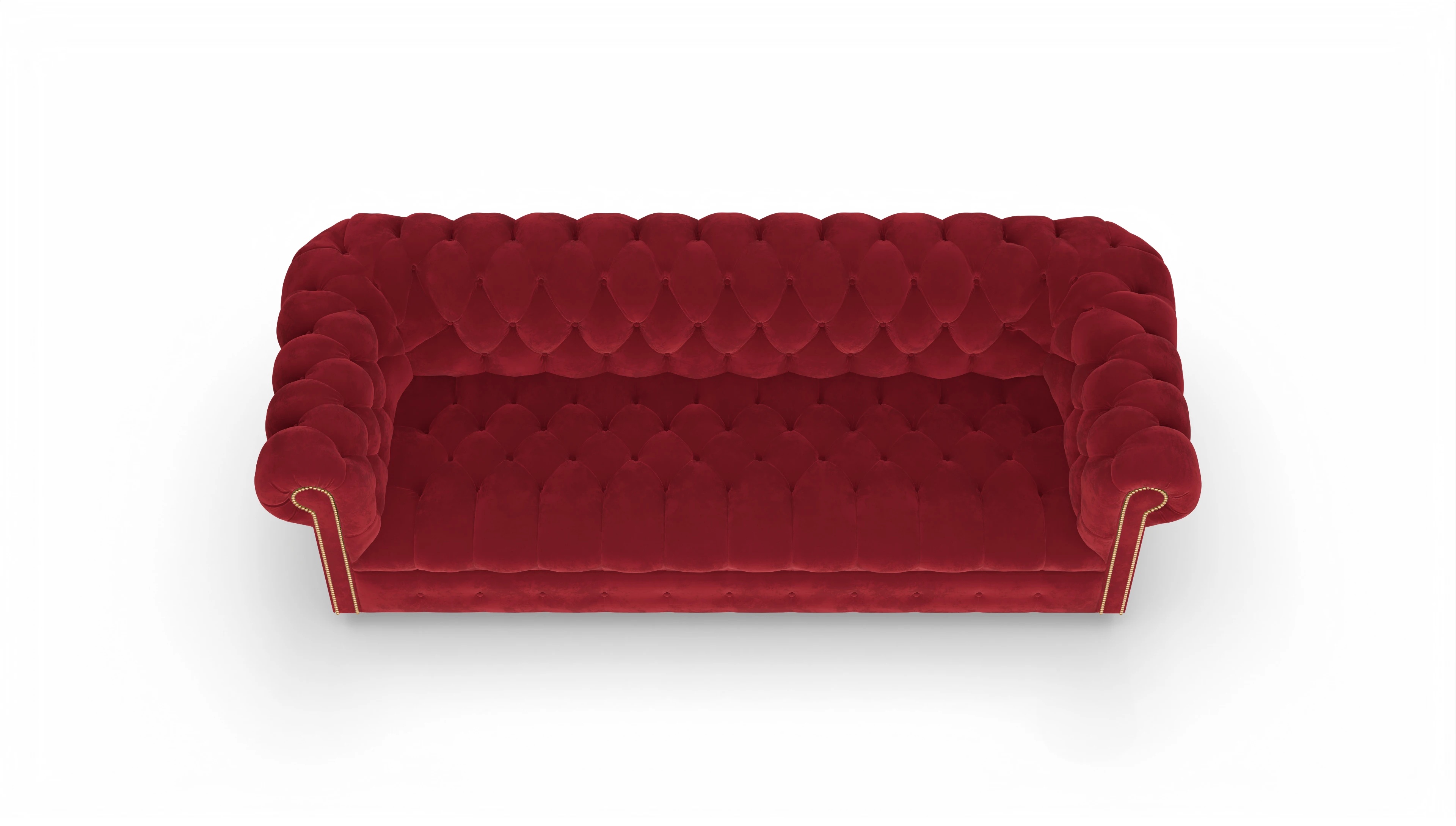 Ansicht des Produktes Bingley in Samt rot