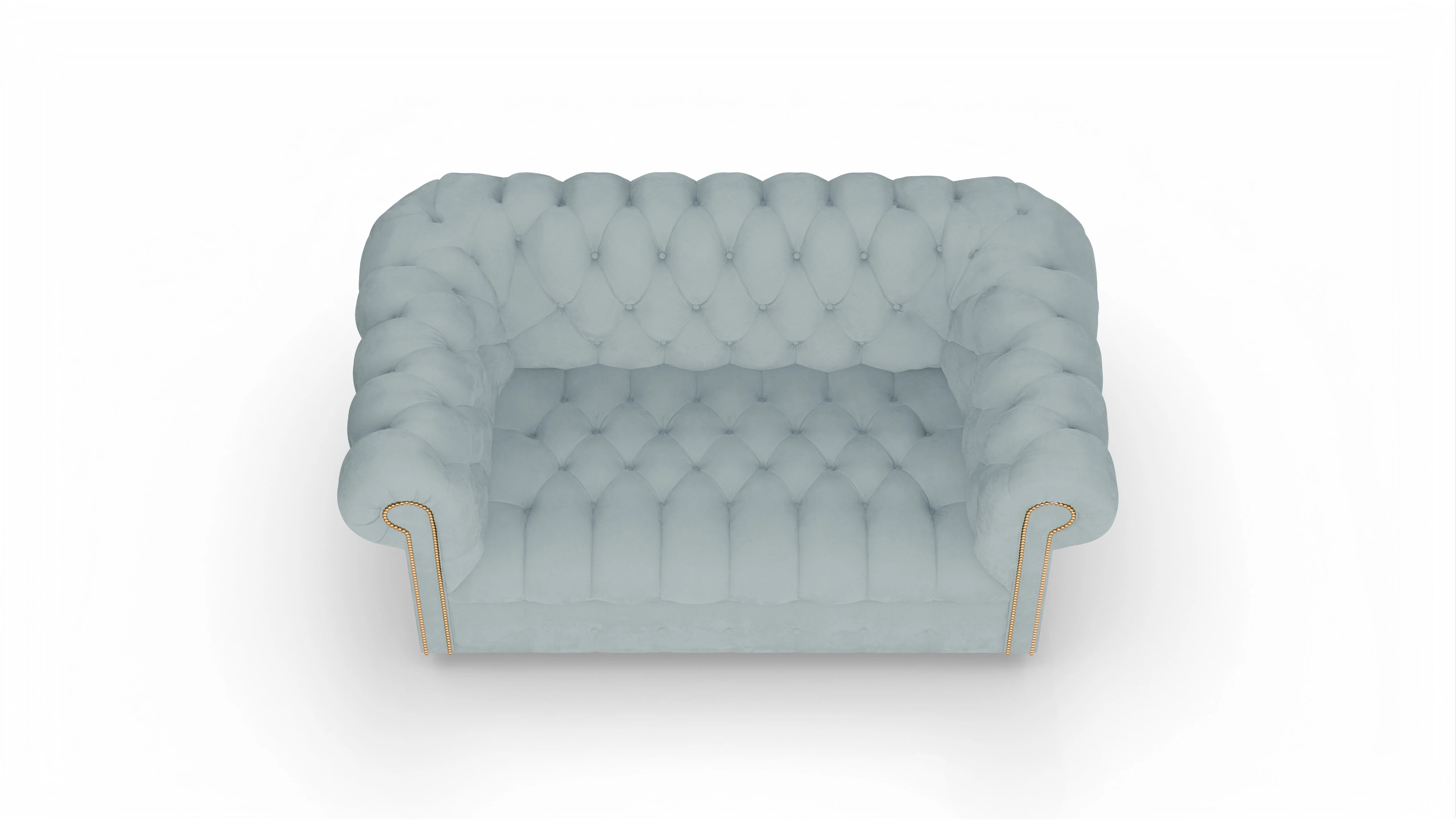 Ansicht des Produktes Bingley in Samt blau