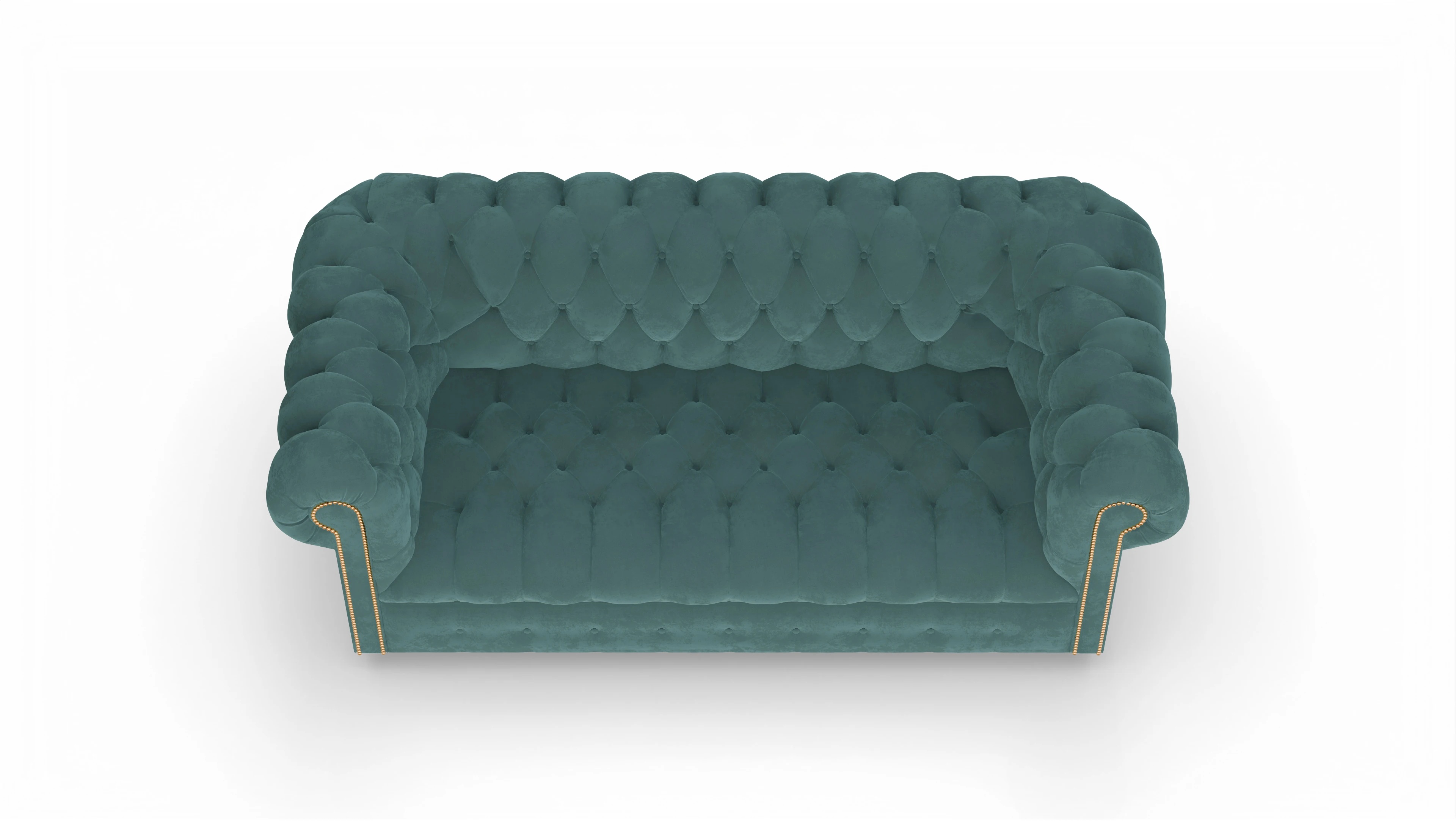 Ansicht des Produktes Bingley in Samt blau