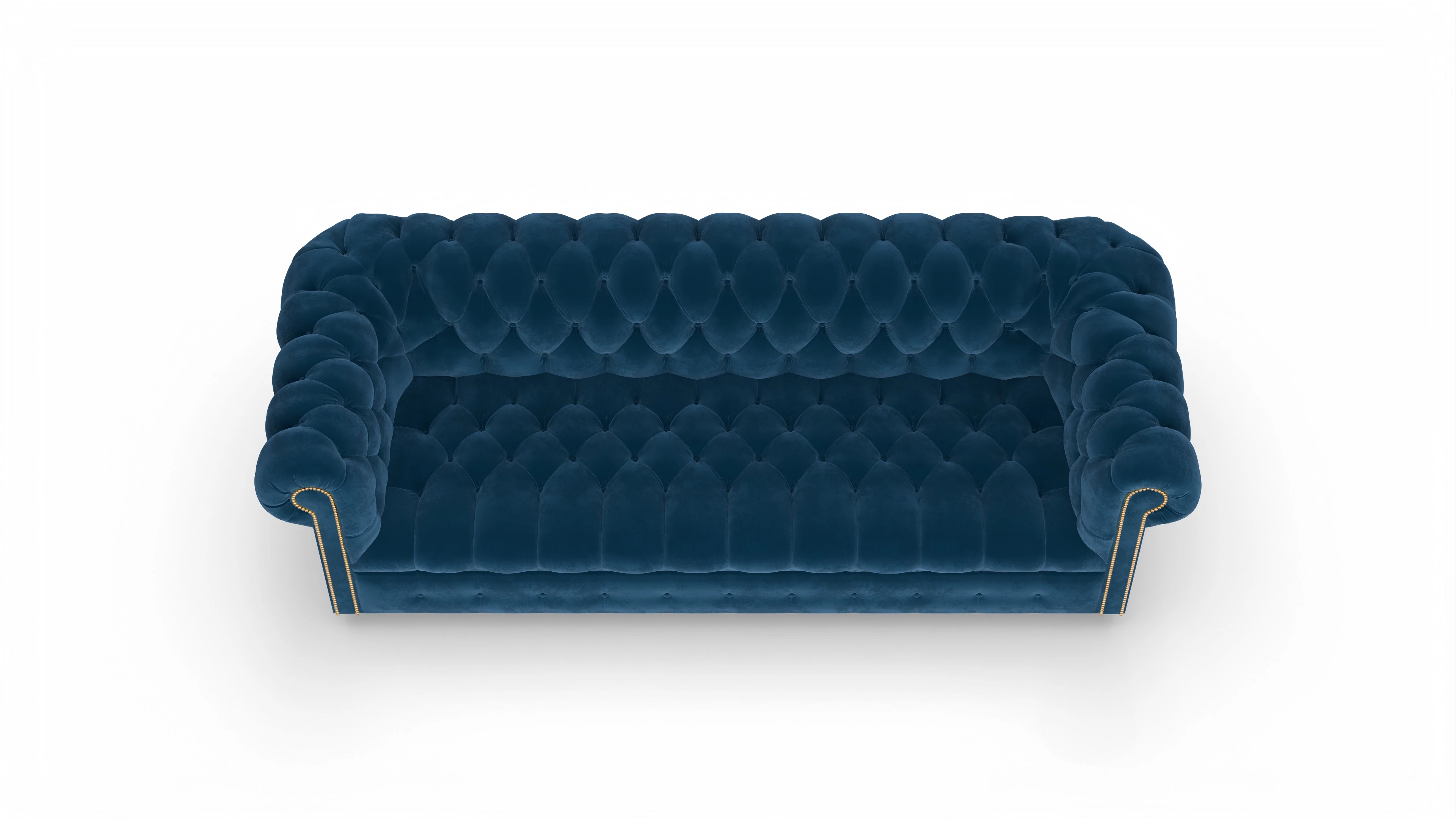 Ansicht des Produktes Bingley in Samt blau