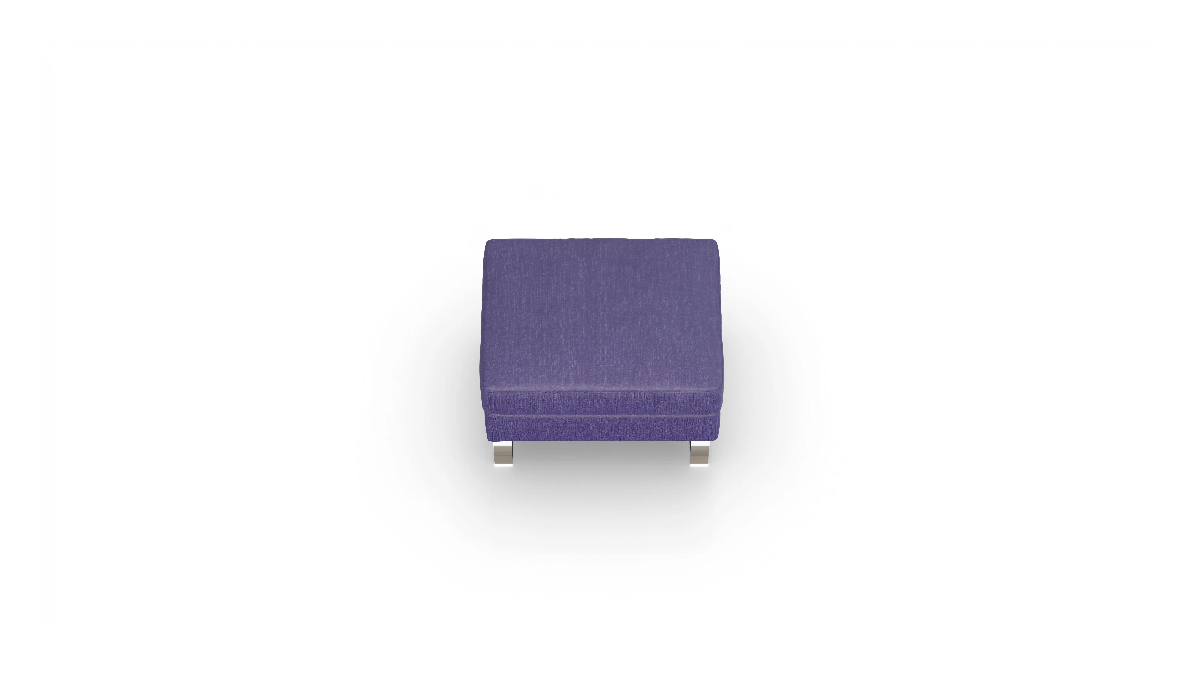 Ansicht des Produktes Cespon Hocker in Stoff blau