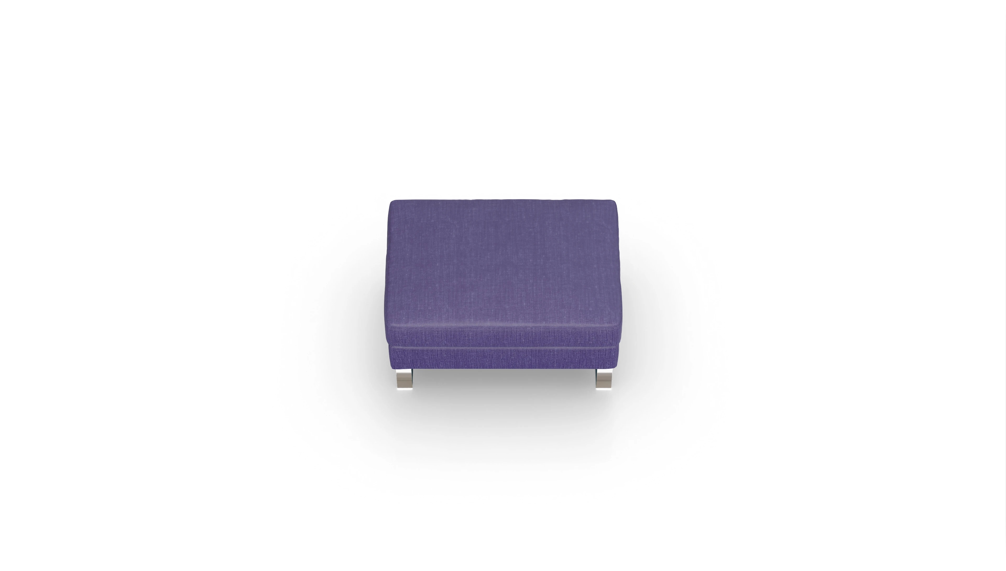 Ansicht des Produktes Cespon Hocker in Stoff blau