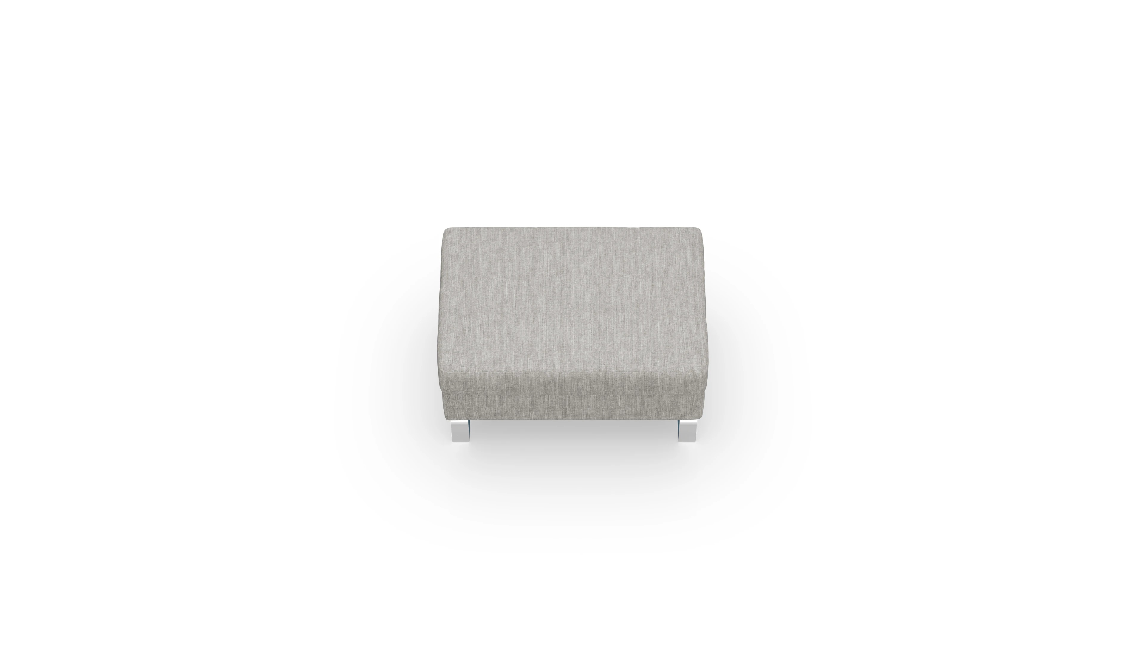 Ansicht des Produktes Cespon Hocker in Stoff beige