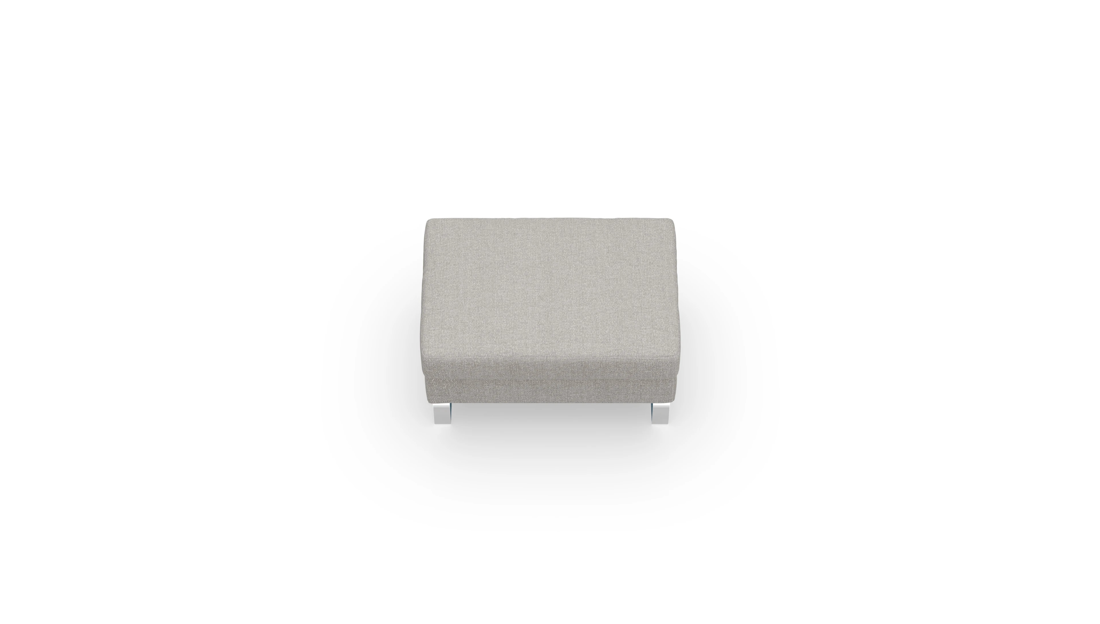 Ansicht des Produktes Cespon Hocker in Stoff beige