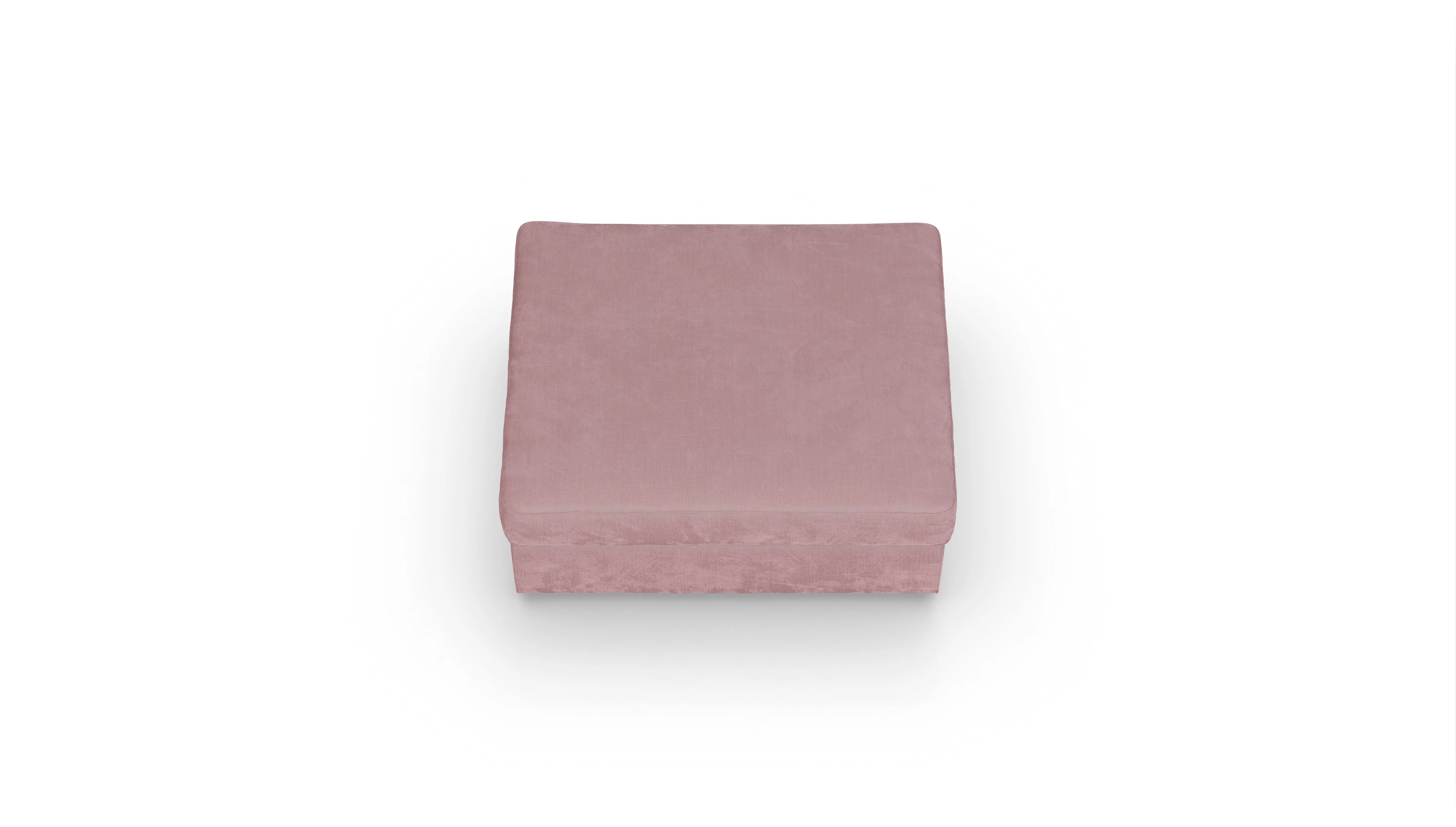 Sospiri Stoff-Hocker Ansicht des Produktes Sospiri Hocker in Stoff rot
