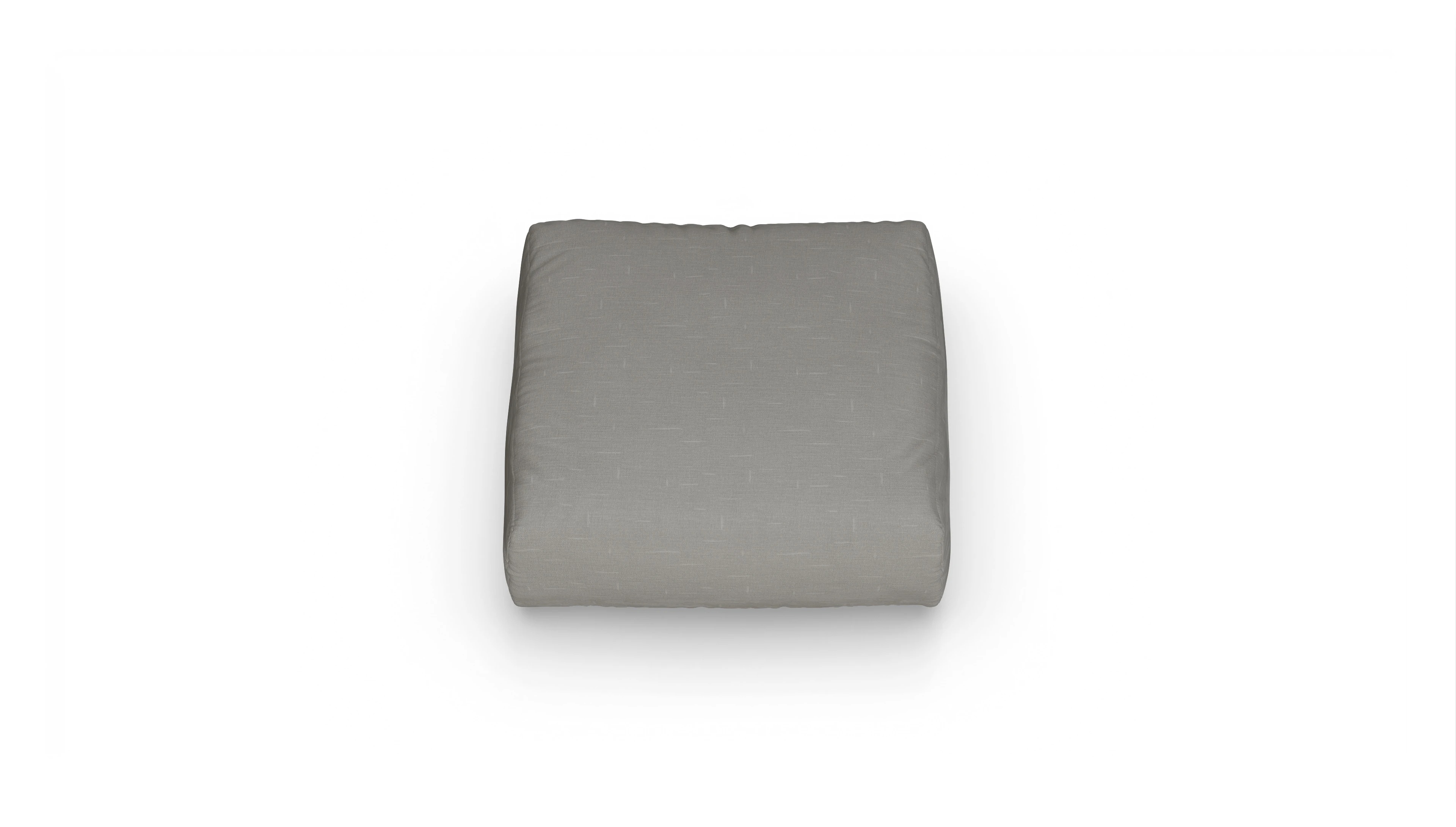 Ansicht des Produktes Molin Hocker in Stoff grau