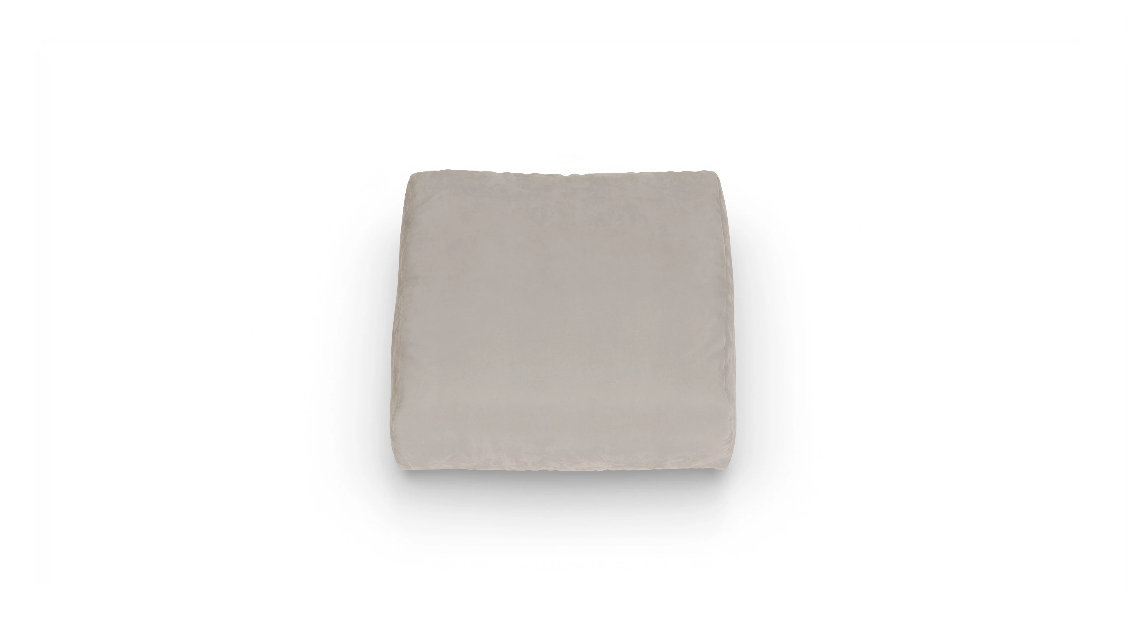 Molin Designer-Hocker Ansicht des Produktes Molin Hocker in Samt grau