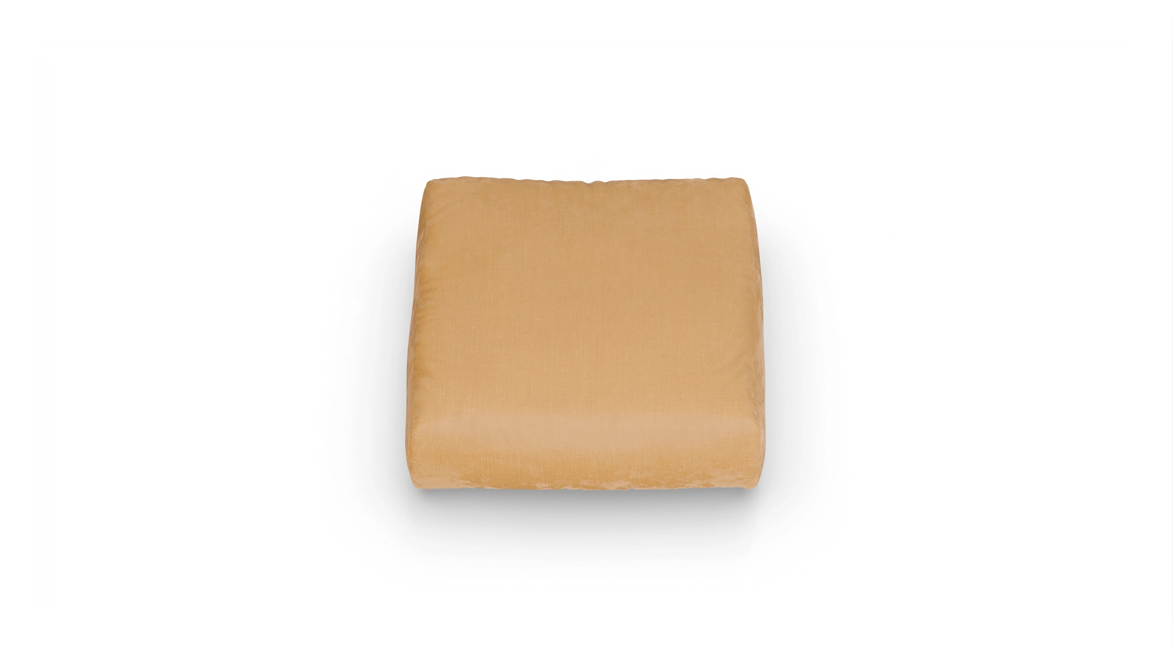 Ansicht des Produktes Molin Hocker in Stoff gelb